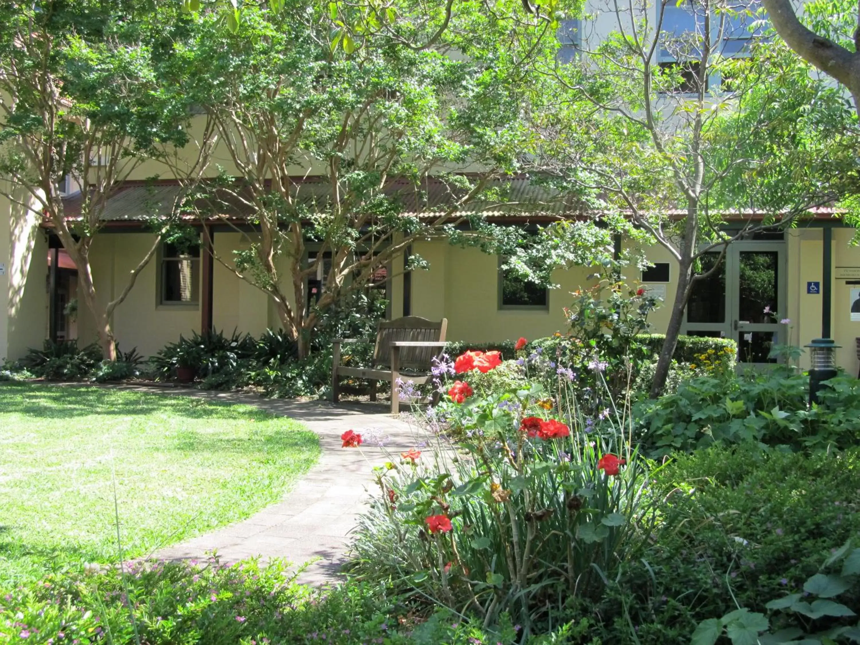 Garden in Mary MacKillop Place