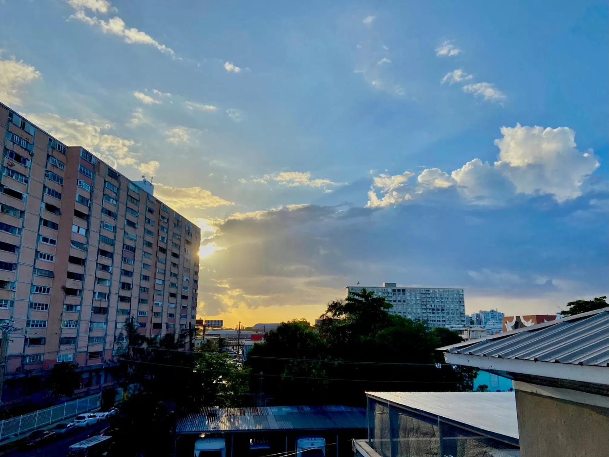 City view in La Calma Poshtel