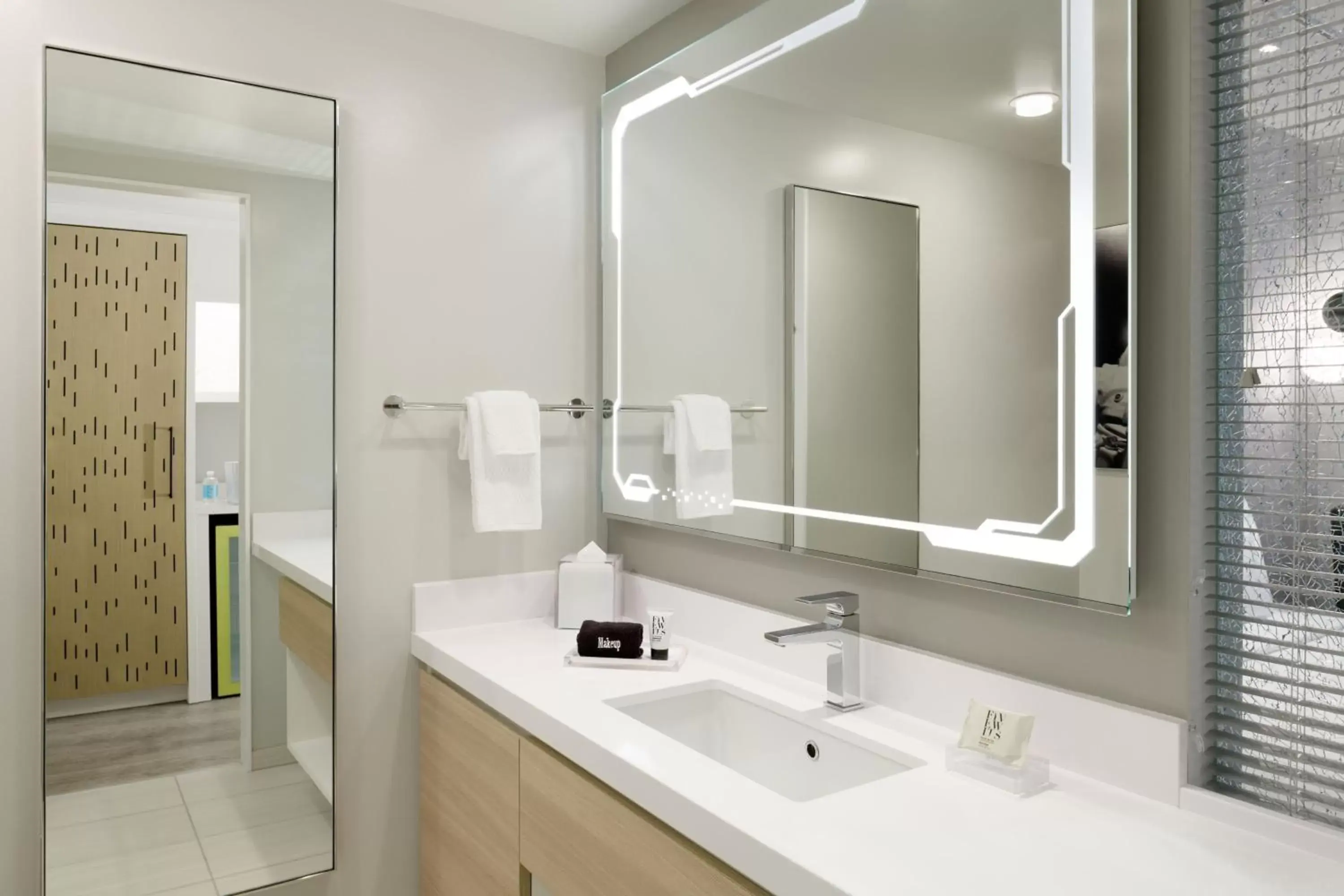 Bathroom in Astra Hotel, Seattle, A Tribute Portfolio Hotel by Marriott