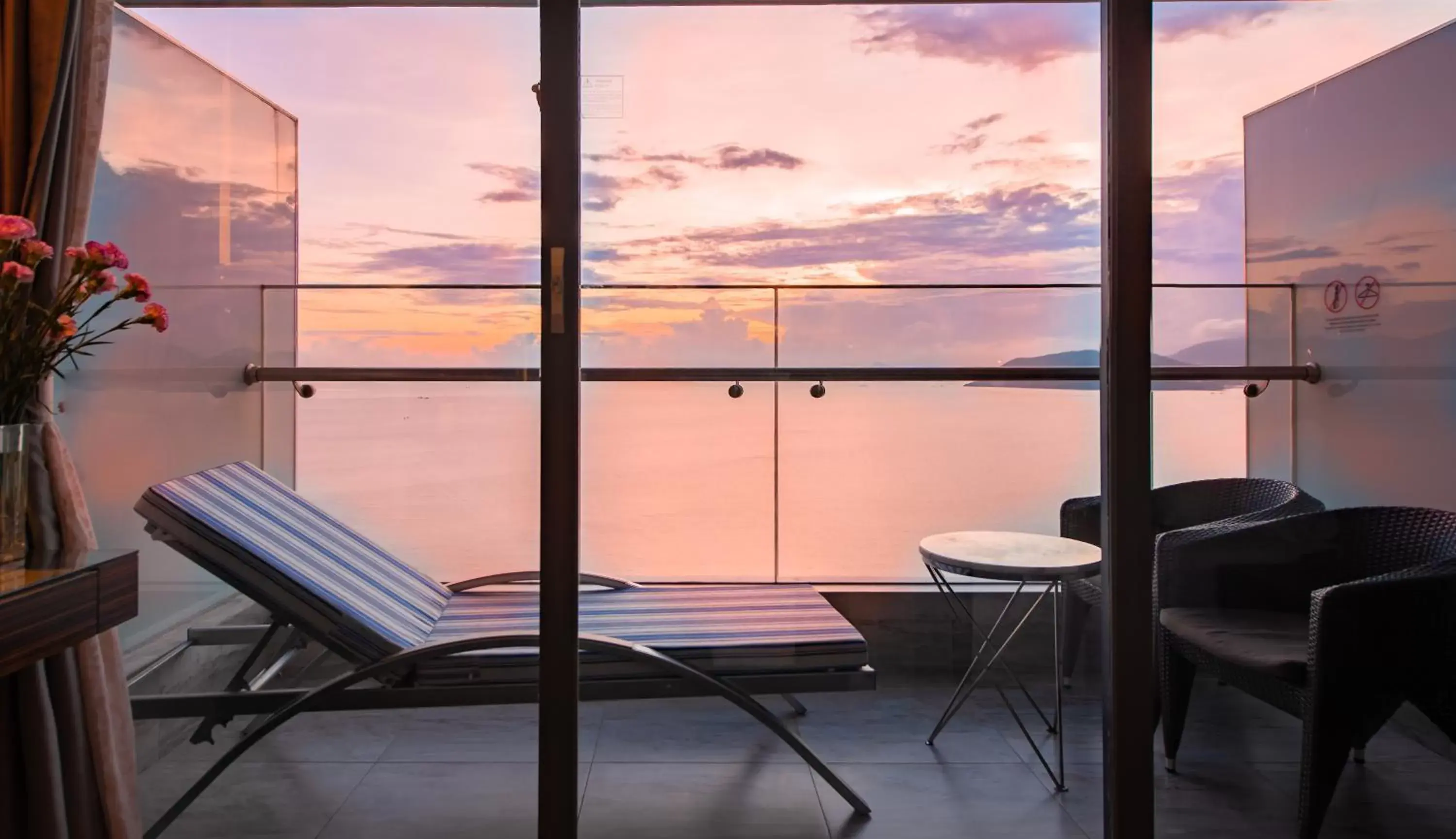 Balcony/Terrace in Queen Ann Nha Trang Hotel