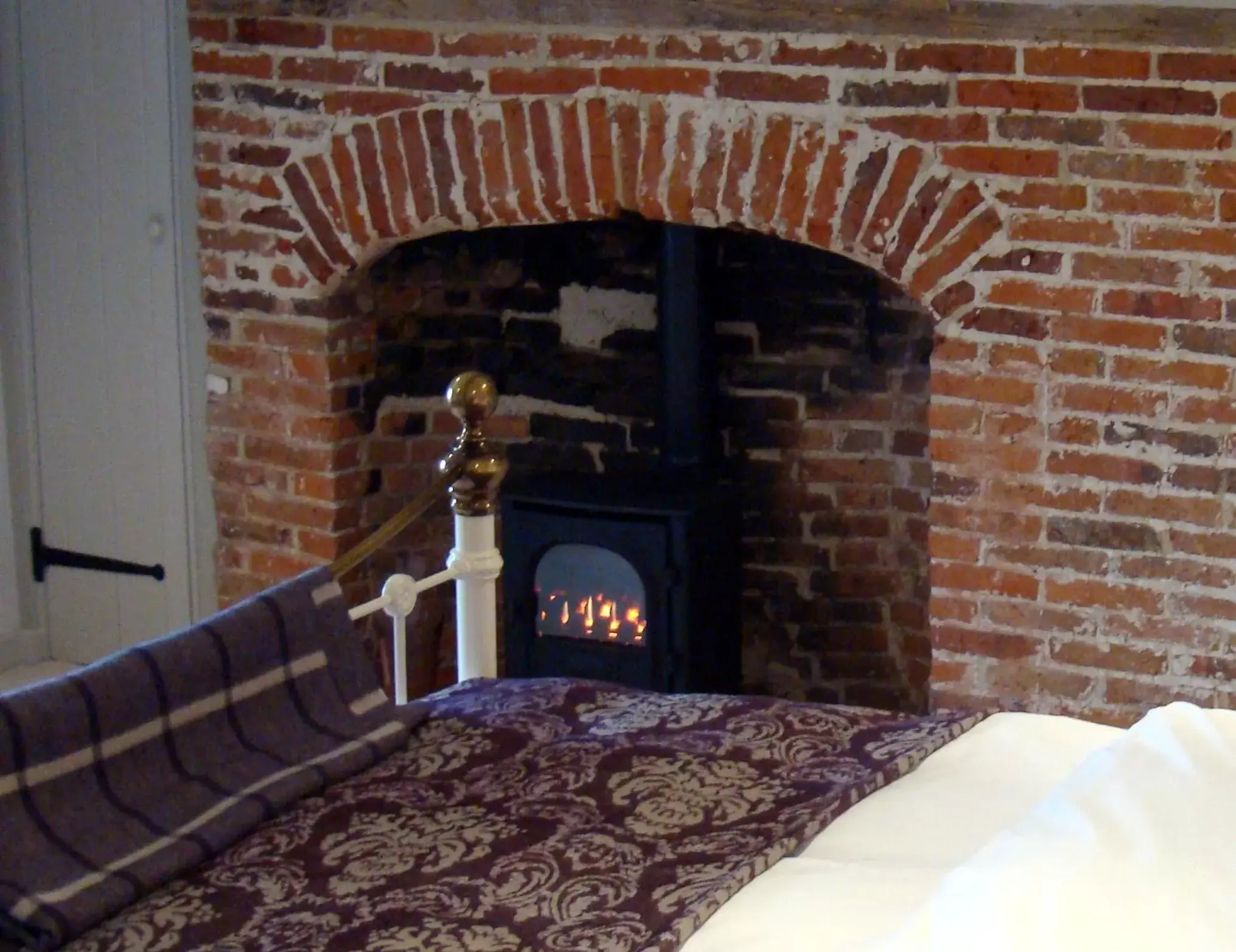 Bed in Keepers Cottage Guest House