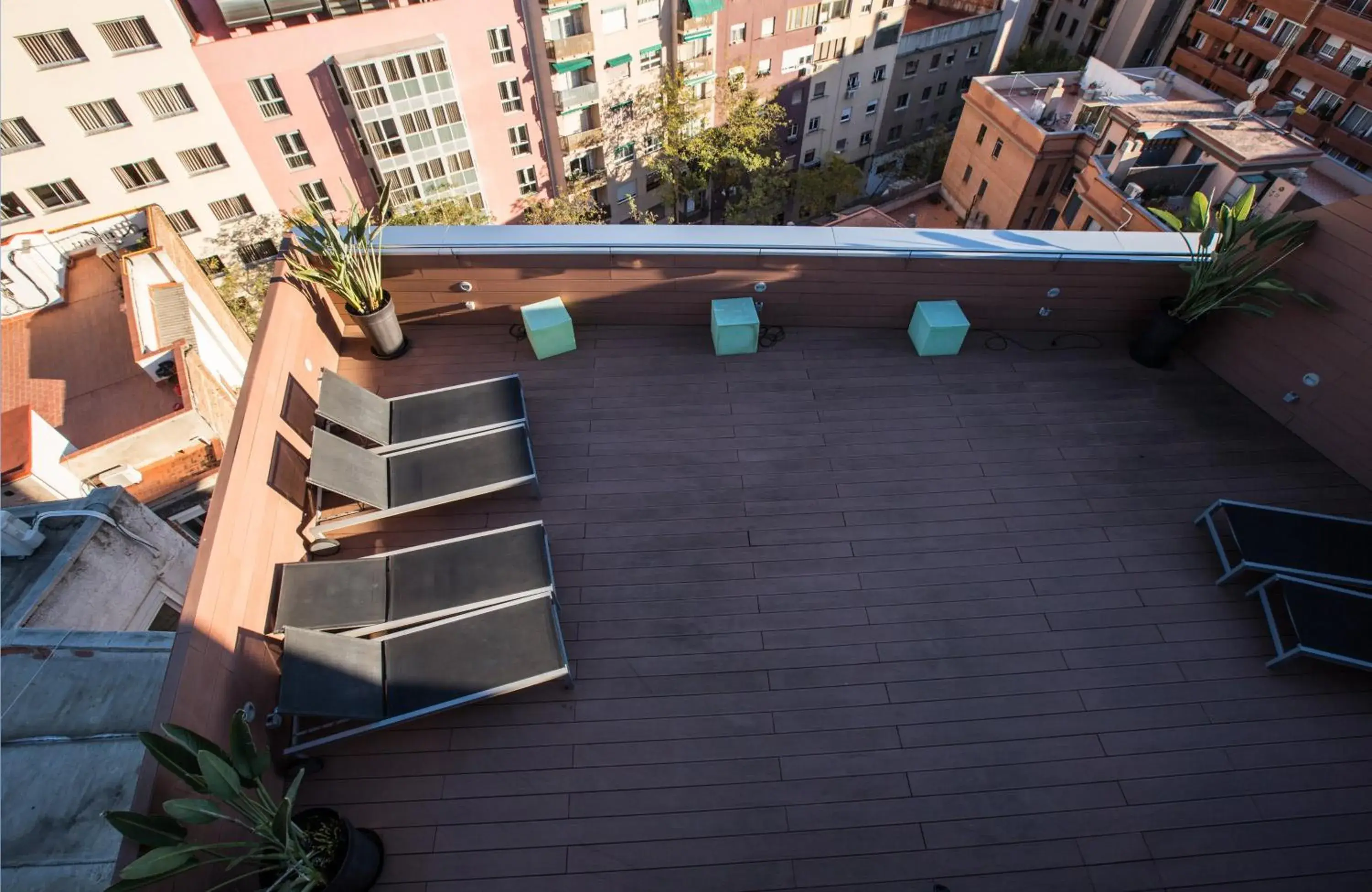 Balcony/Terrace, Pool View in Leonardo Boutique Hotel Barcelona Sagrada Familia