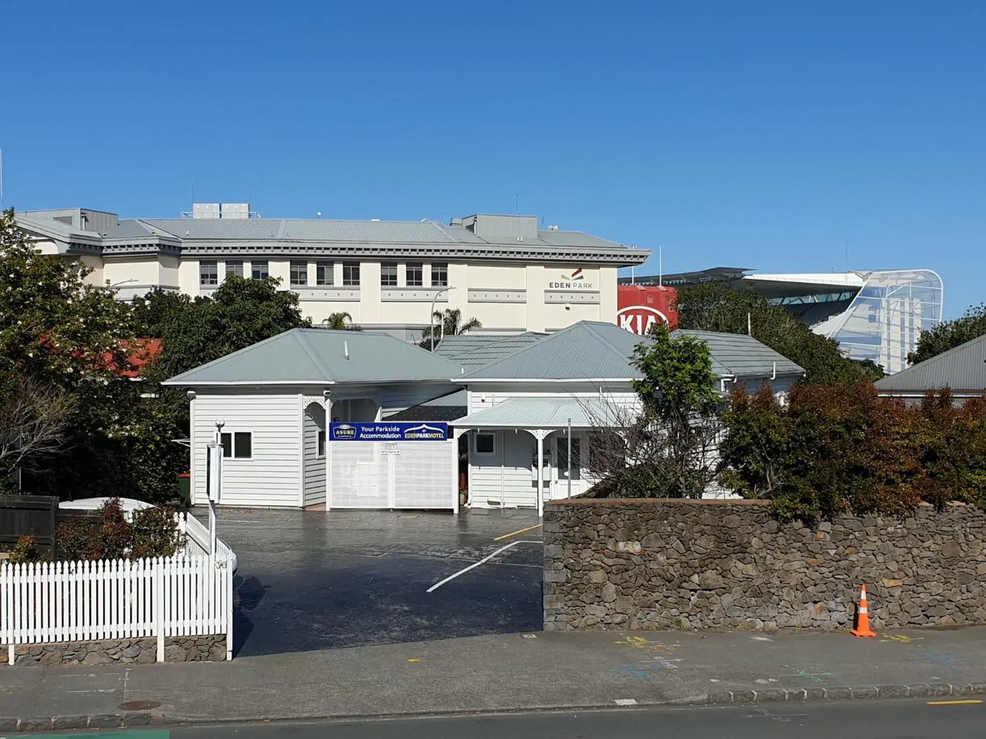 Property Building in At Eden Park Motel