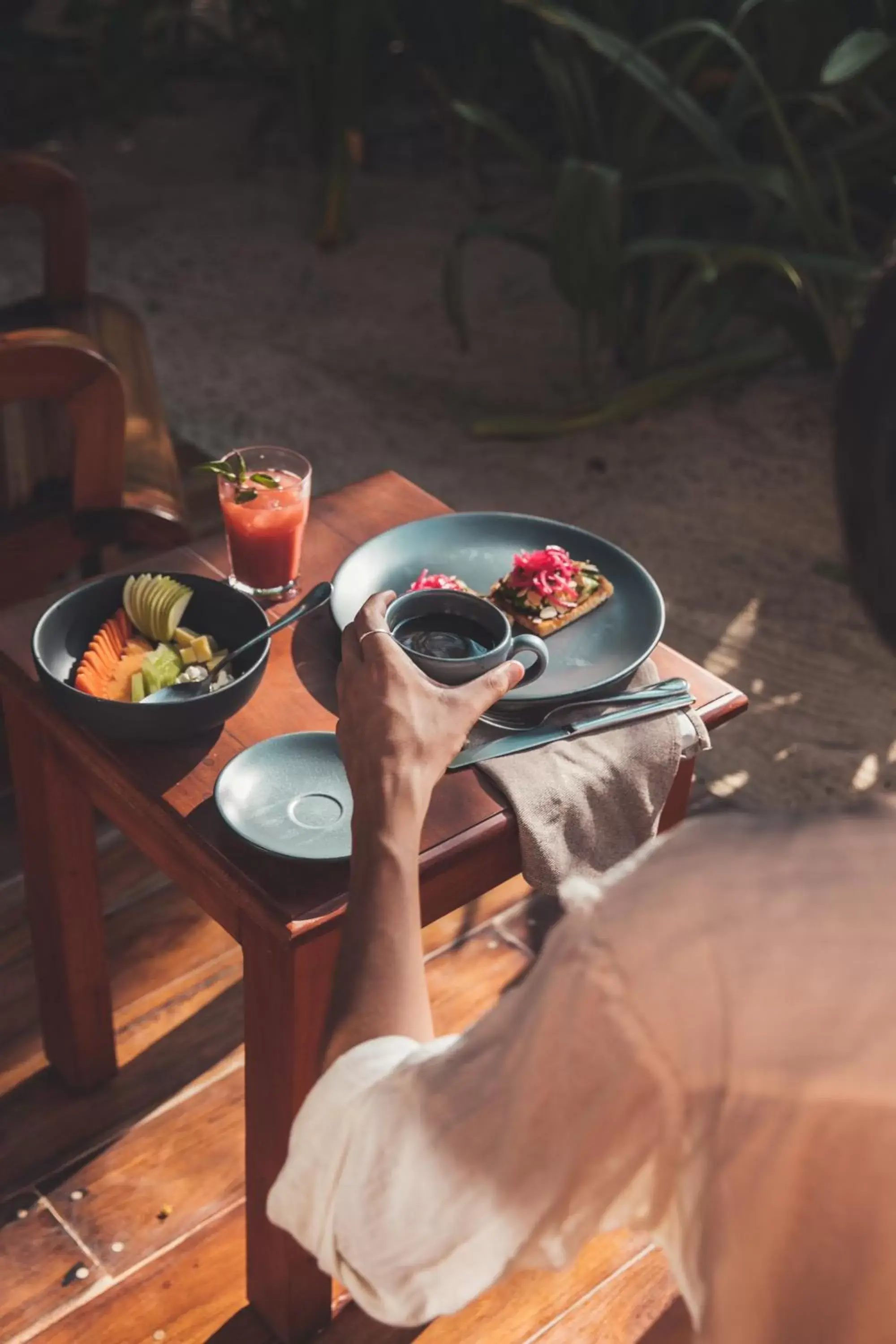 Breakfast in Encantada Tulum