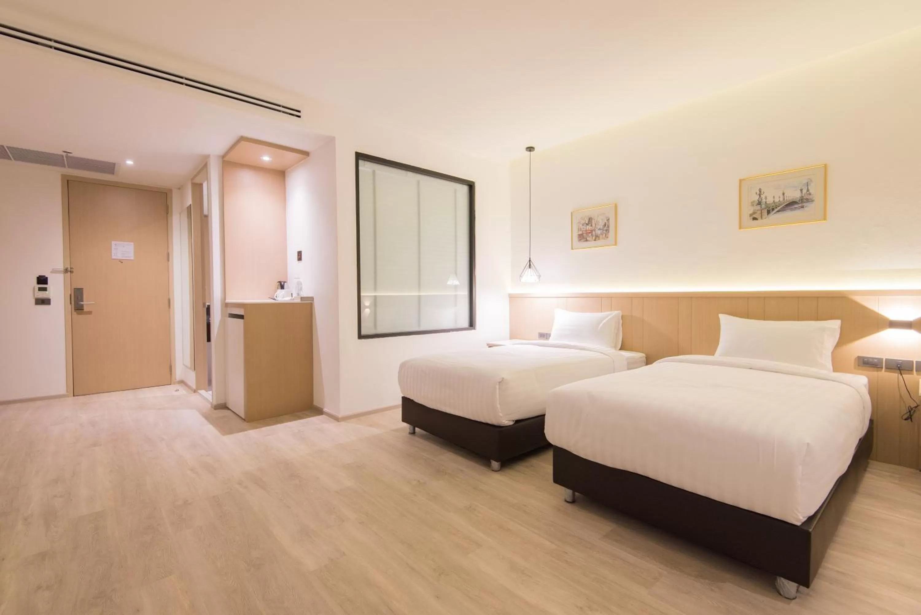 Bed in Madison Bangkok Hotel