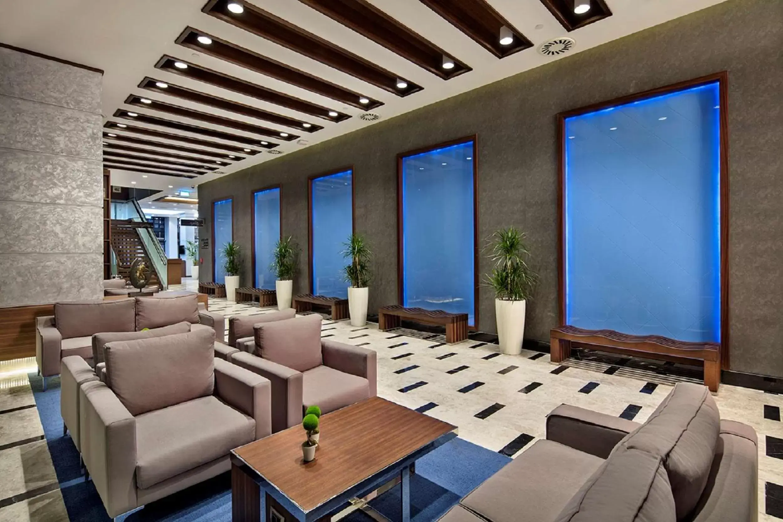 Lobby or reception in Hilton Garden Inn Izmir Bayrakli Lobby or reception in Hilton Garden Inn Izmir Bayrakli