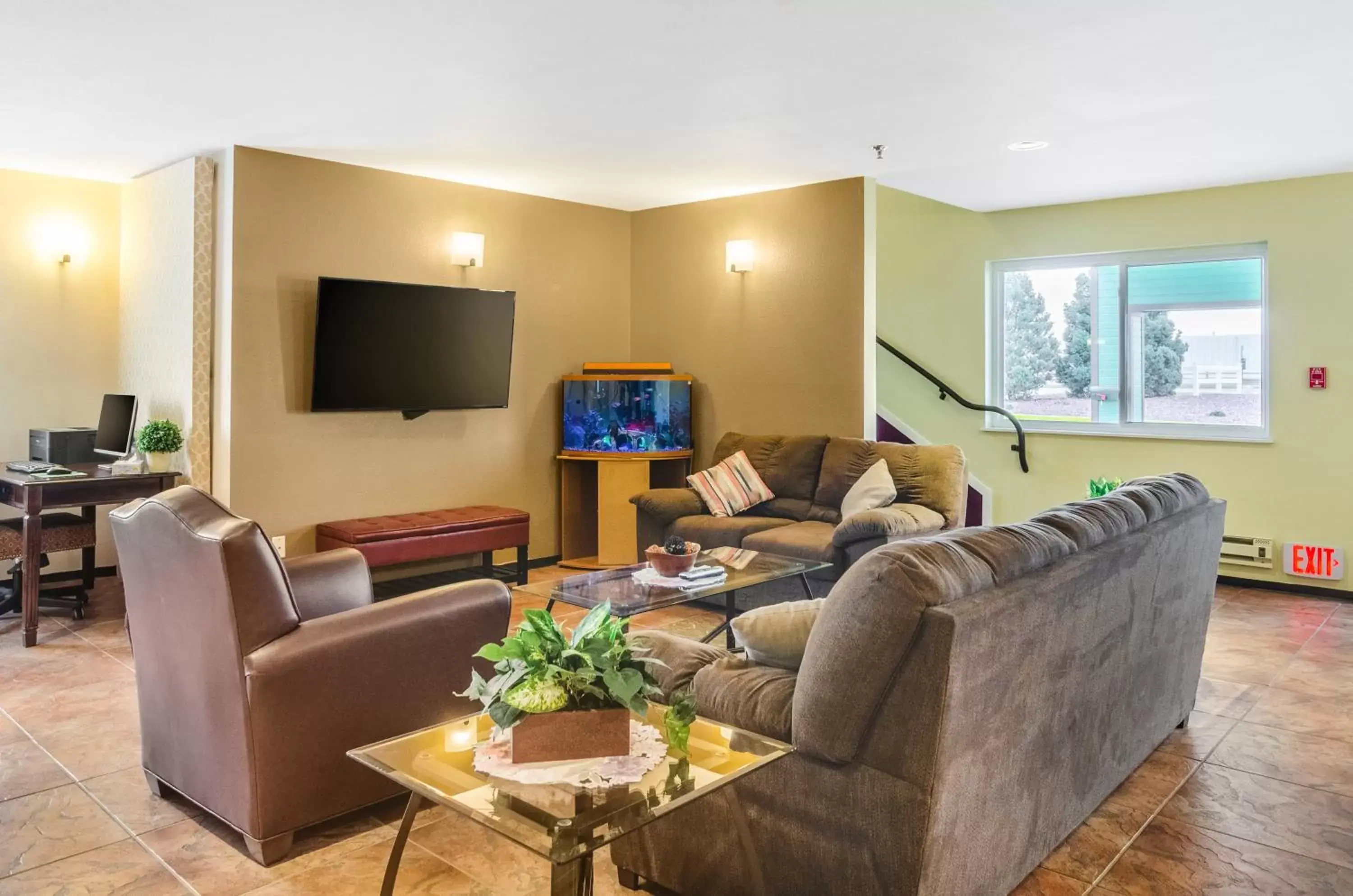 Lobby or reception, Seating Area in Cheyenne Guest Inn