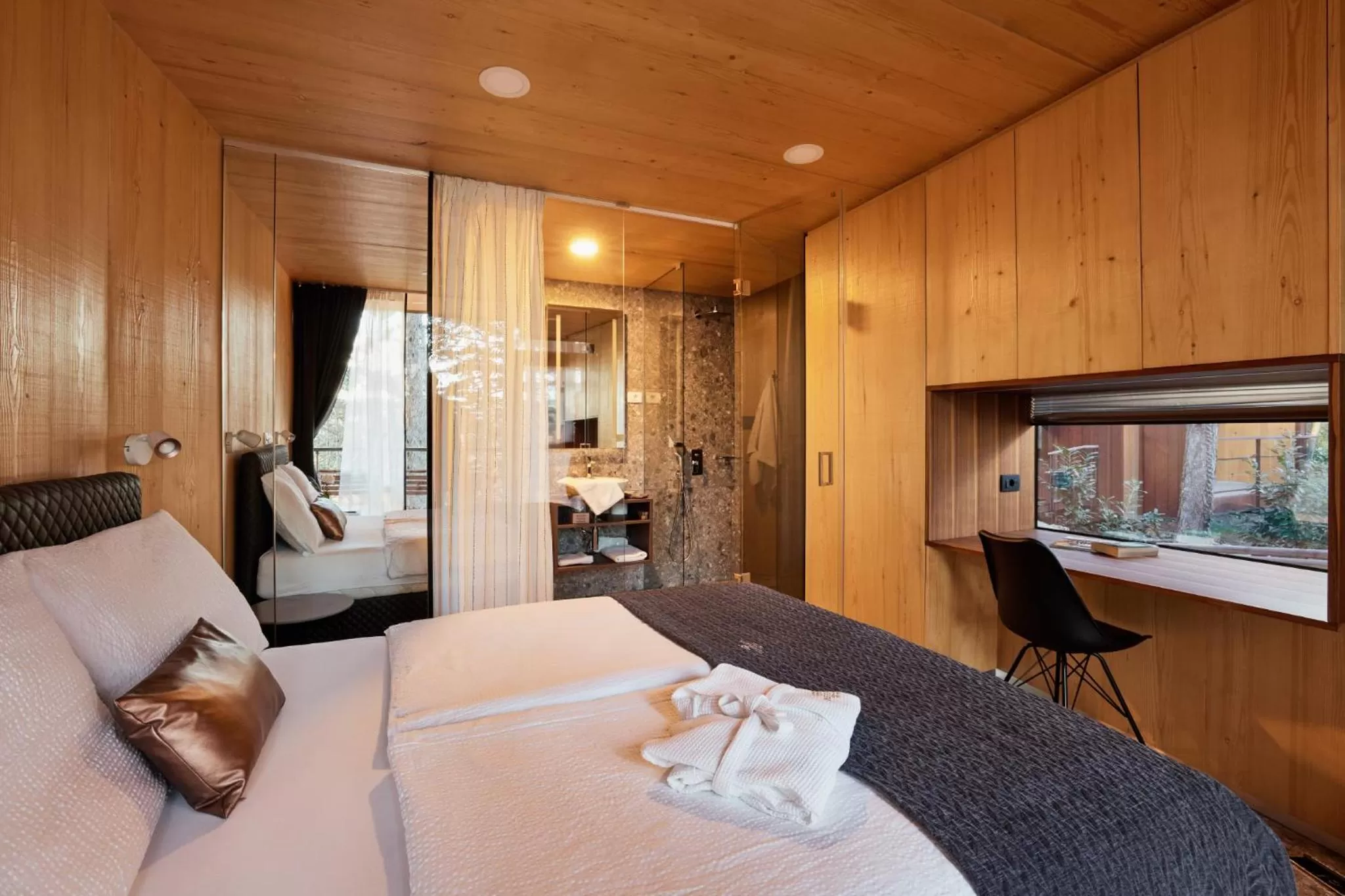 Bed in Theodosius Forest Village - Glamping in Vipava valley