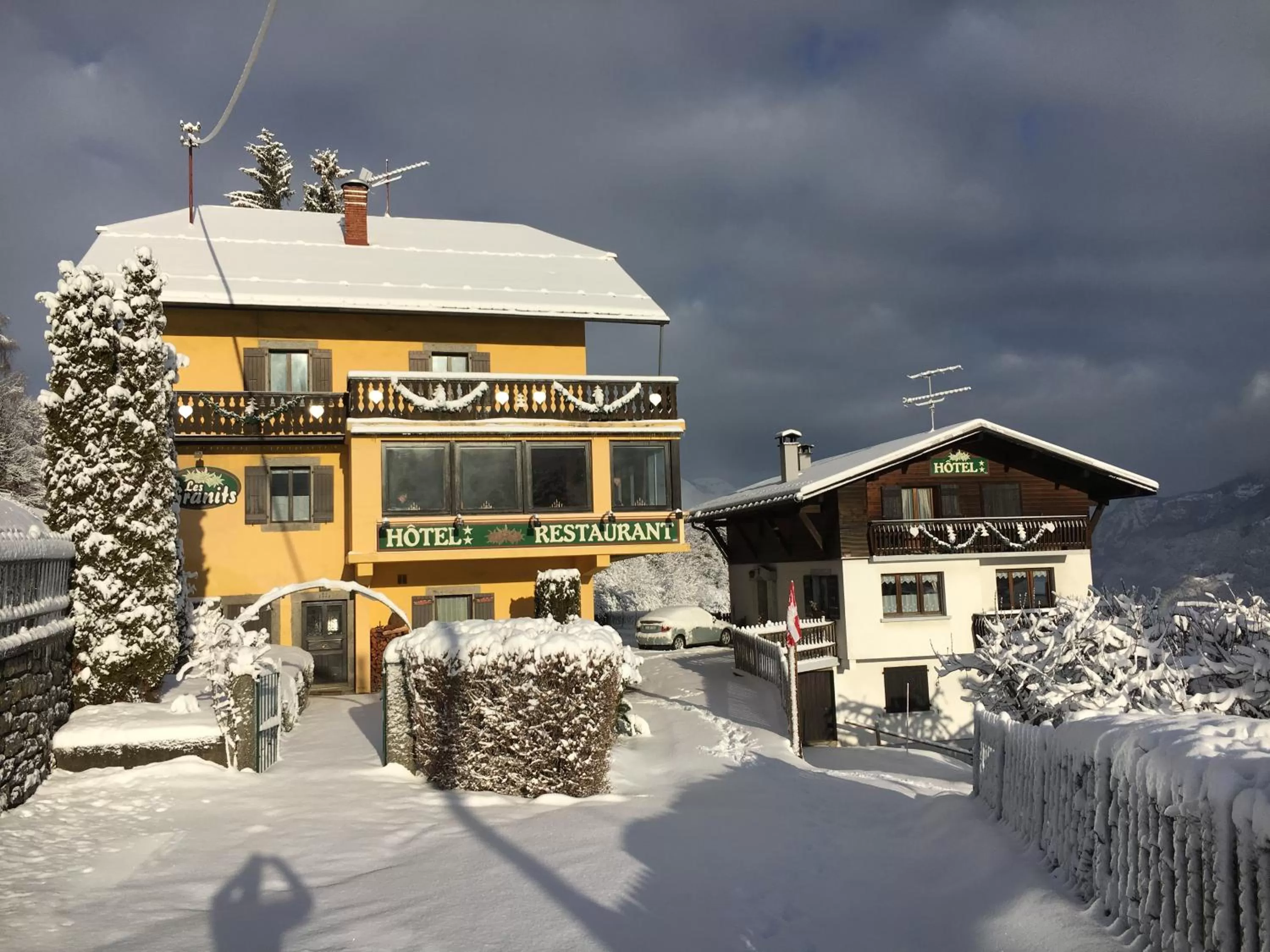 Winter in Hotel Les Granits