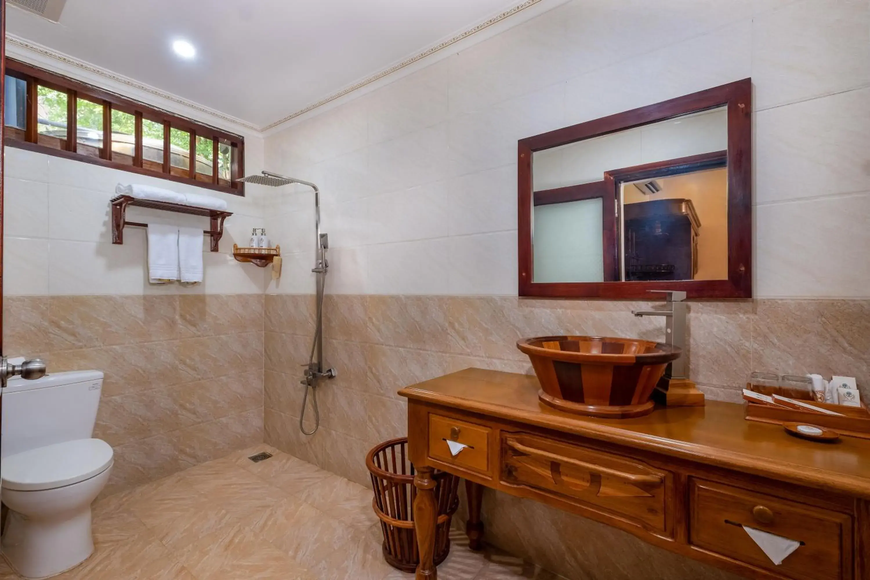 Shower, Bathroom in Coco Palm Beach Resort & Spa