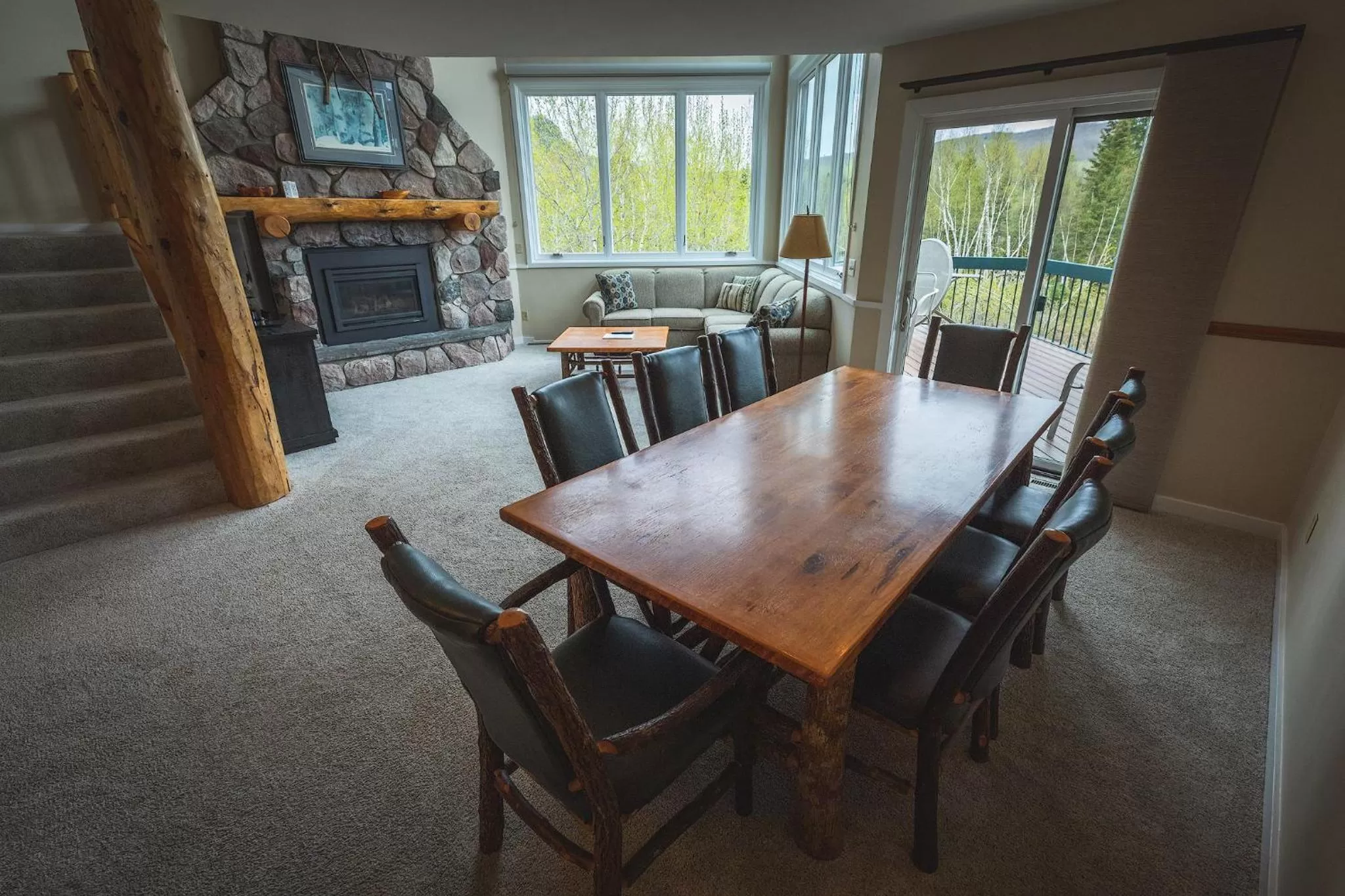 Dining area in Caribou Highlands Lodge