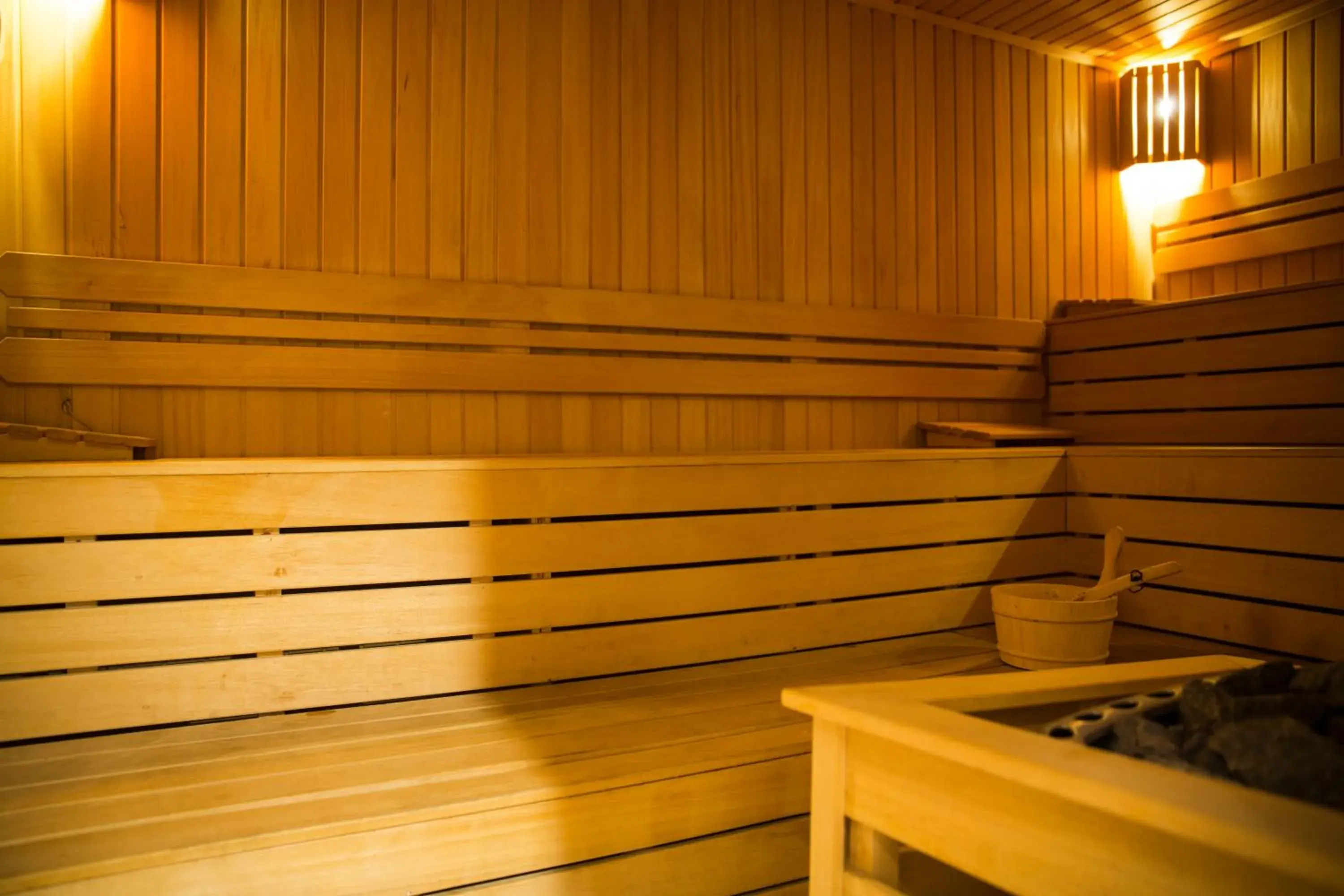 Sauna in Grand Aras Hotel & Suites