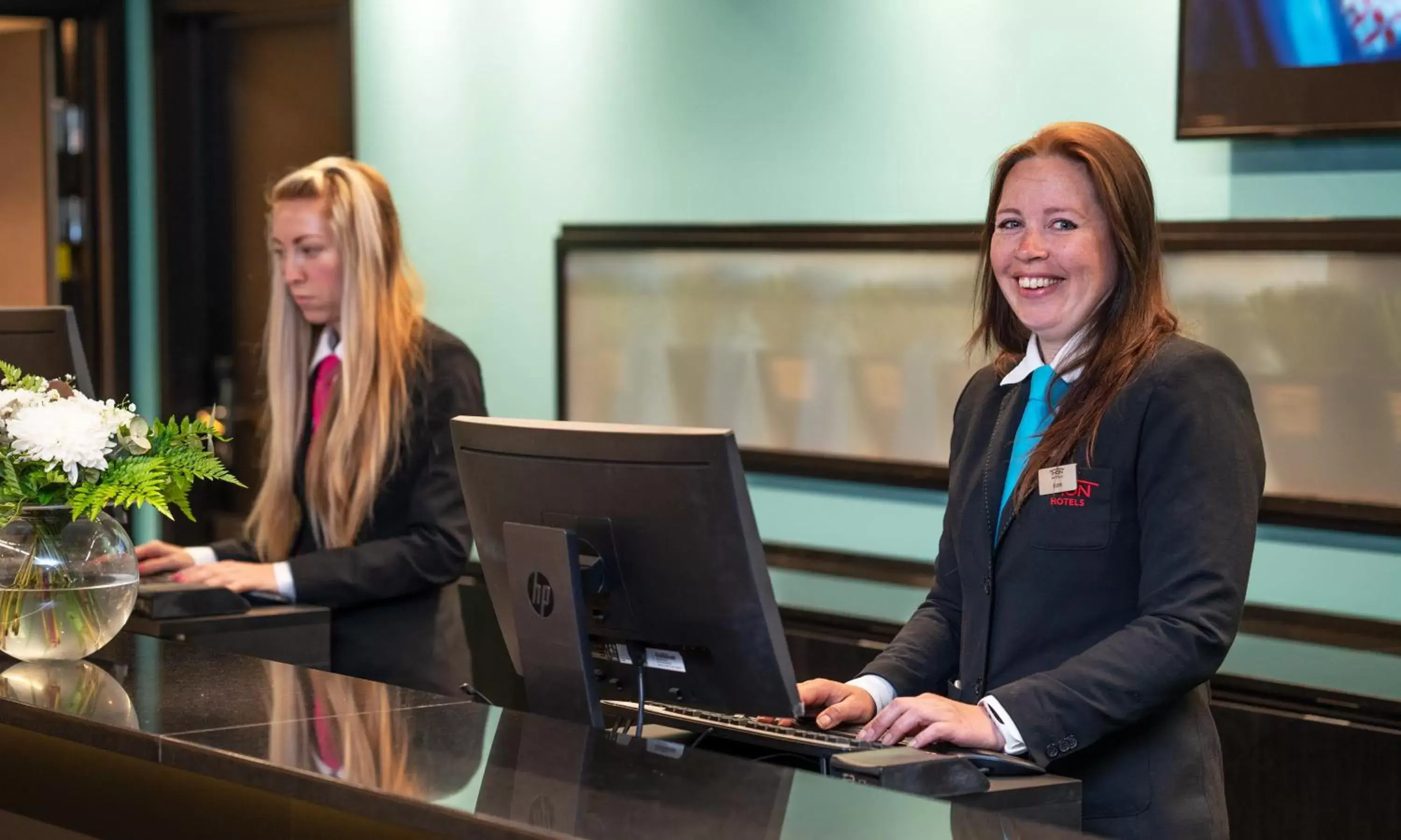 Staff, Lobby/Reception in Thon Hotel Arena