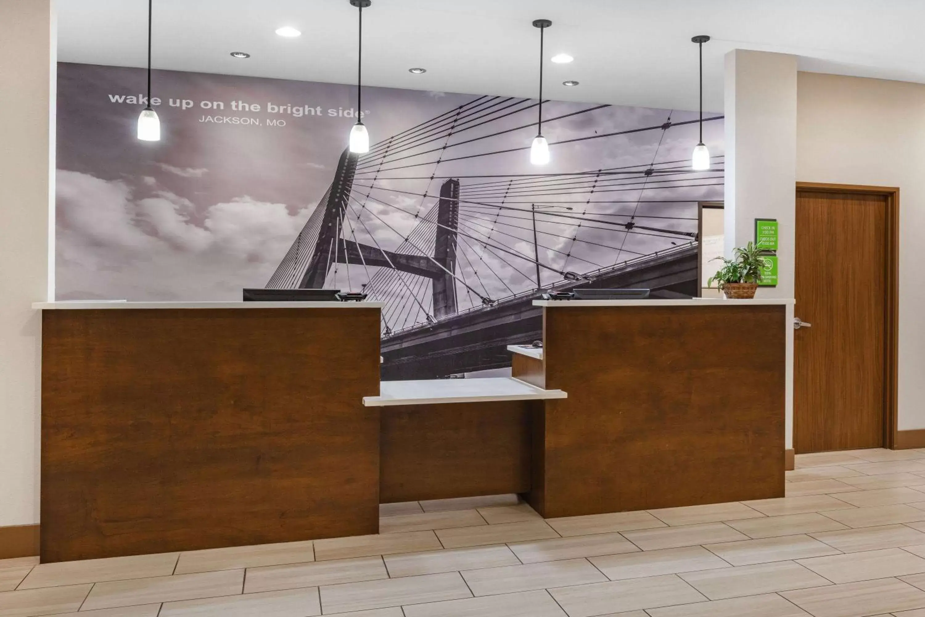 Lobby or reception in La Quinta Inn & Suites by Wyndham Jackson-Cape Girardeau Lobby or reception in La Quinta Inn & Suites by Wyndham Jackson-Cape Girardeau