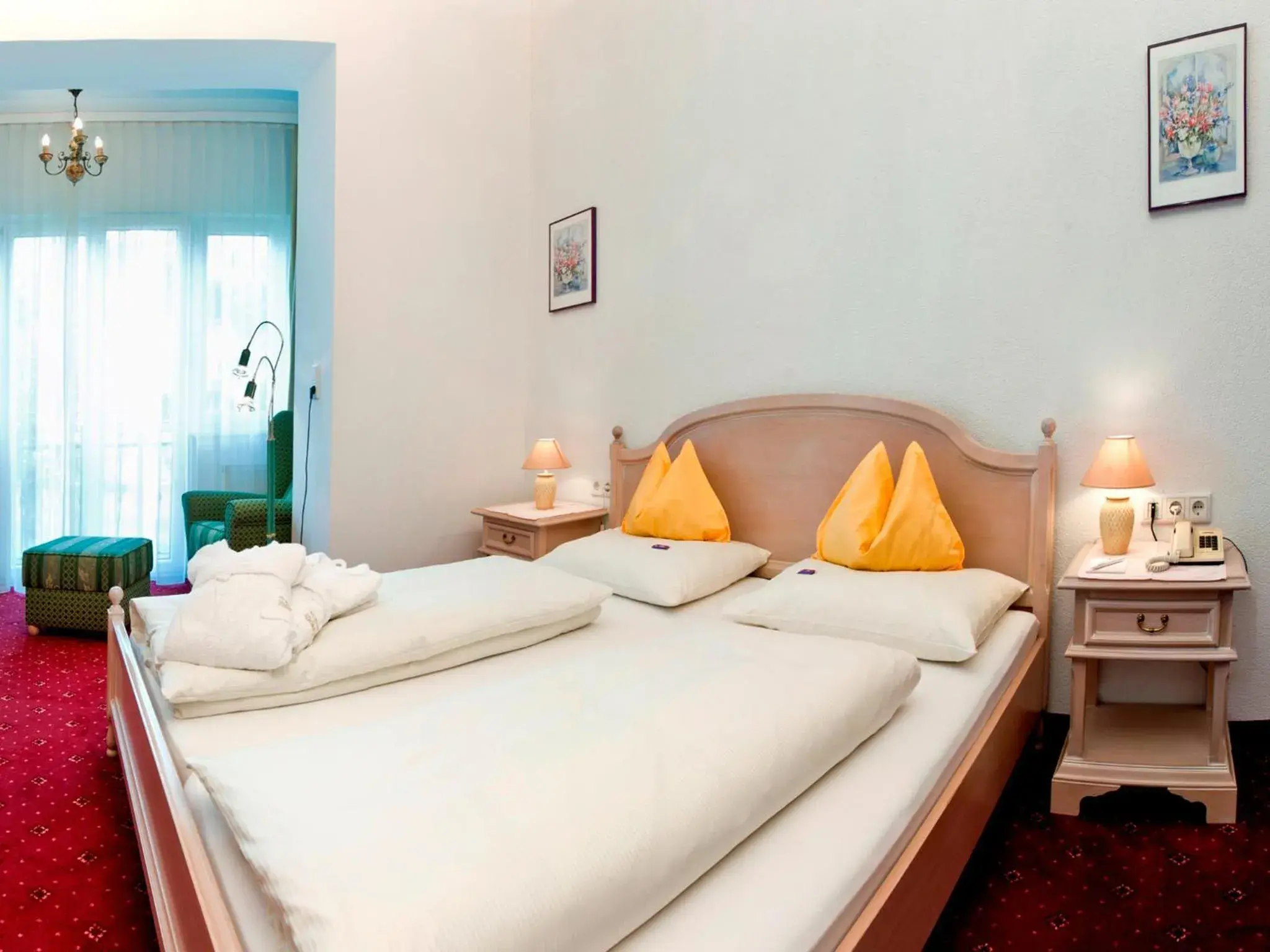 Bed in Wellnesshotel Schonruh - Adults only