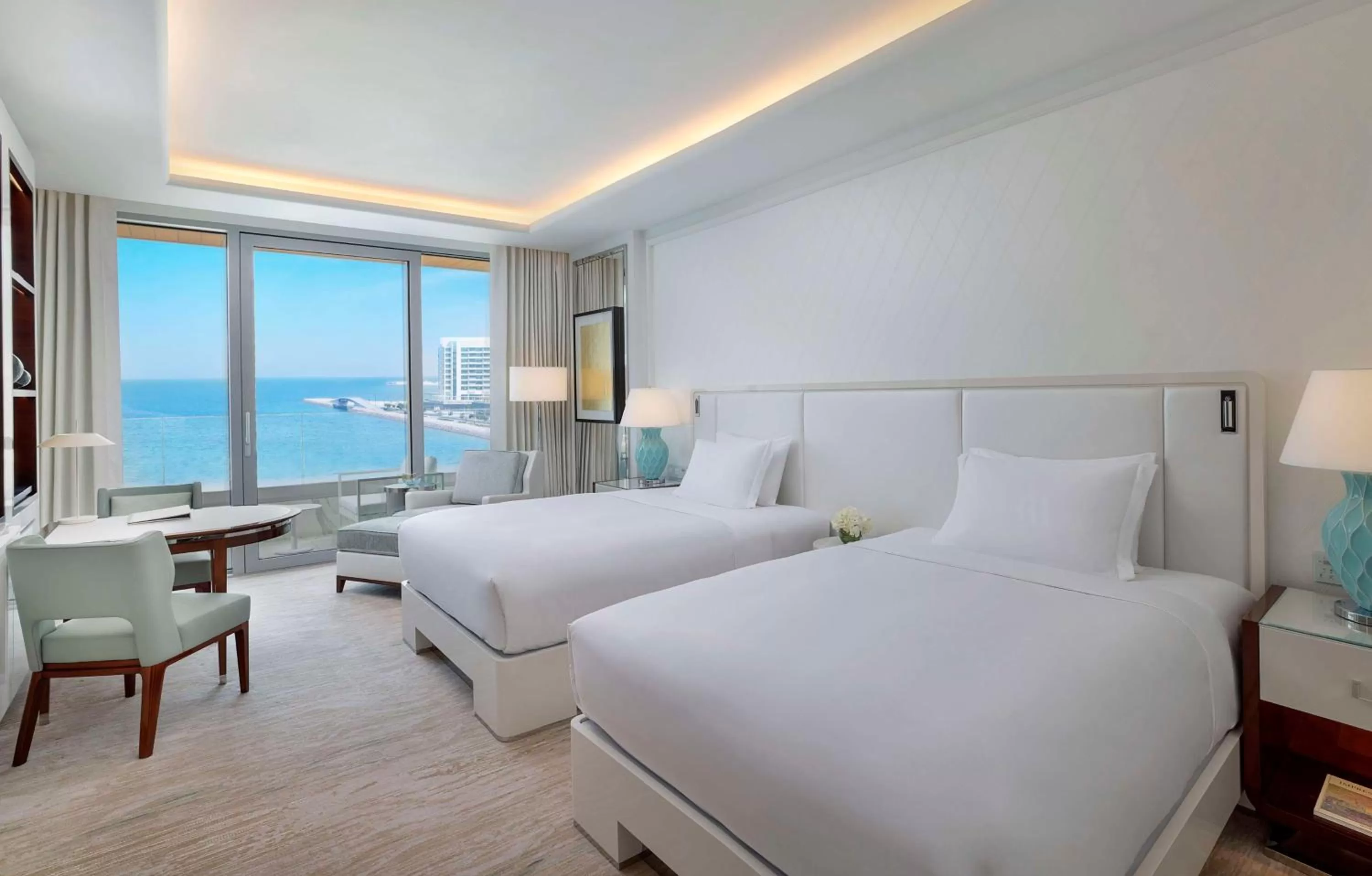 Bed in Waldorf Astoria Doha Lusail