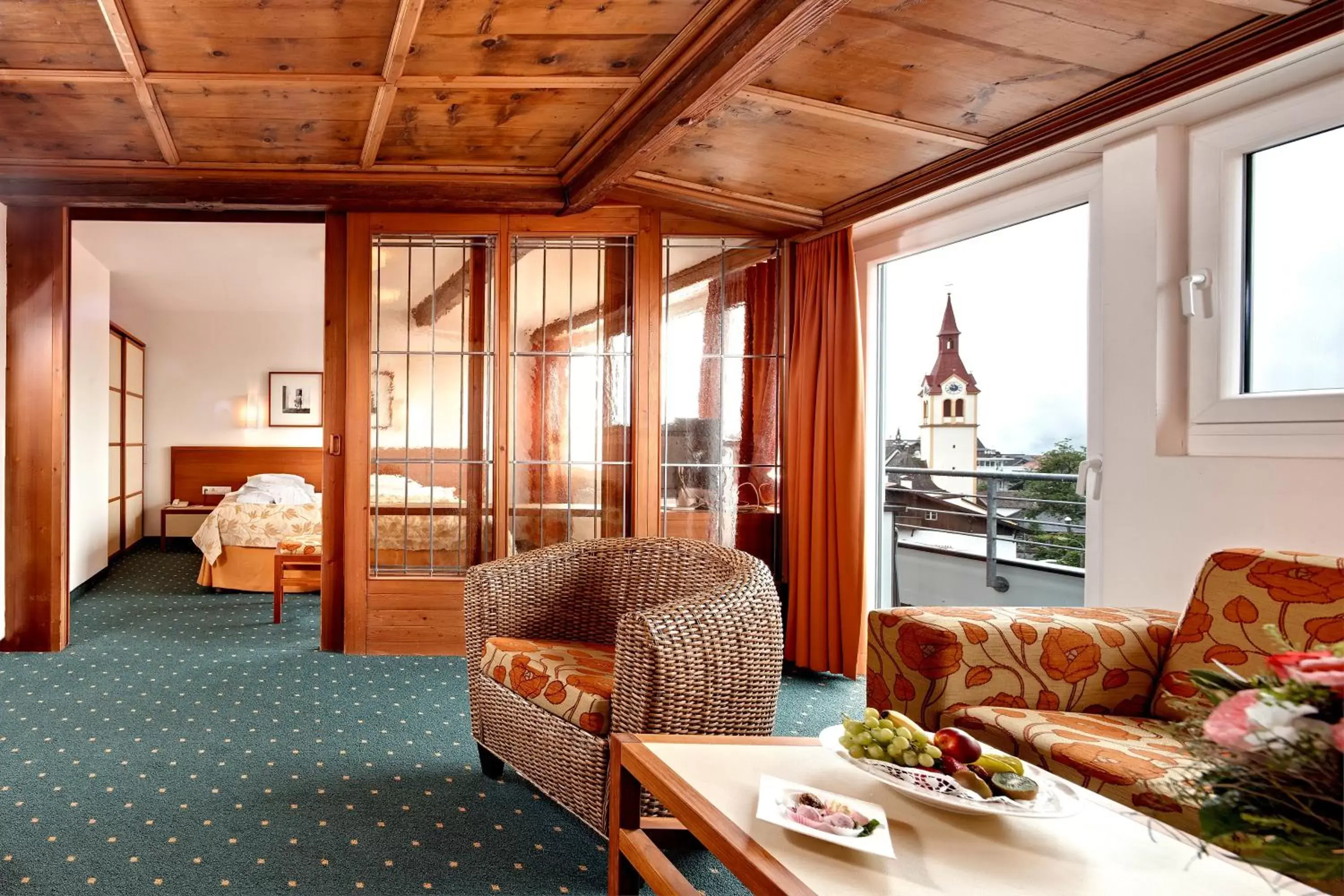 Living room, Seating Area in Sporthotel Igls