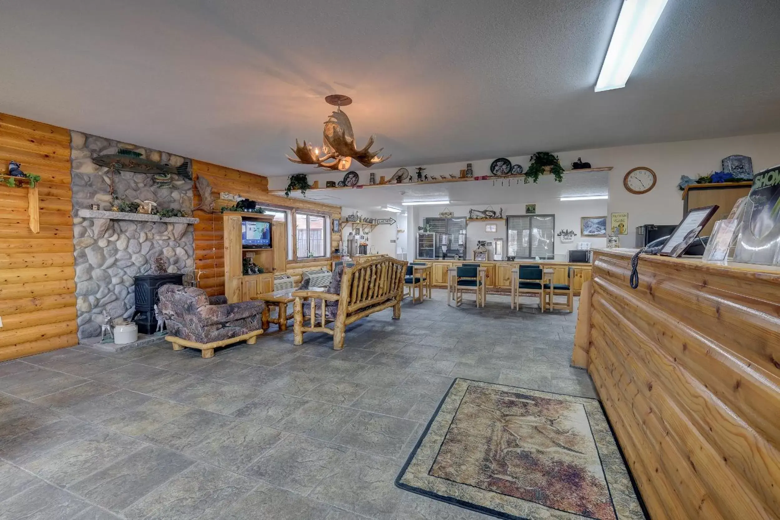 Lobby or reception in Booneslick Lodge - Neosho