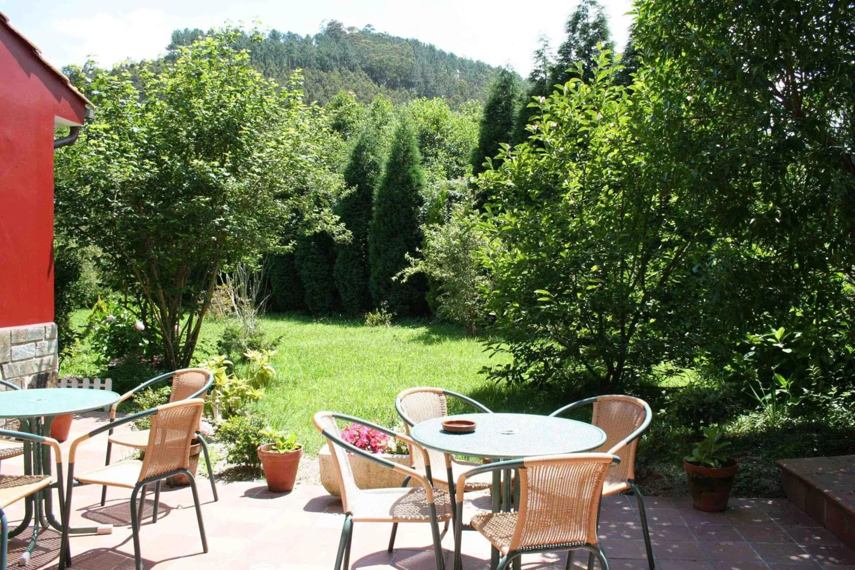 Patio in Hotel Casa Vieja del Sastre