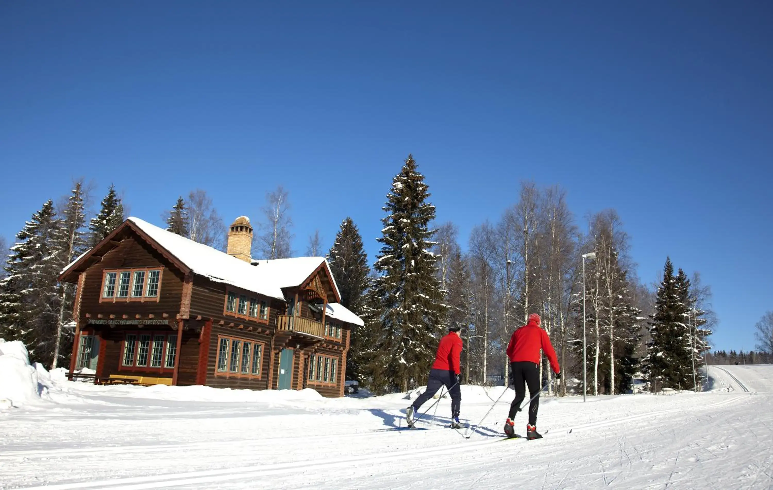 Skiing, Winter in First Hotel Grand Falun