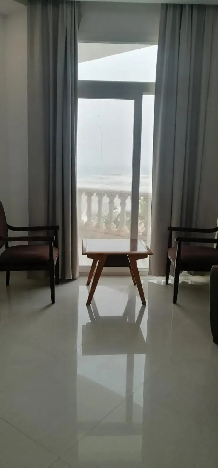 Seating Area in Salalah Beach Resort Hotel