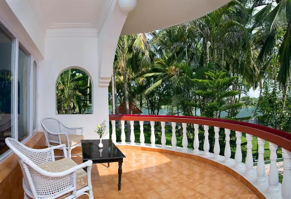 Balcony/Terrace in GReaT Trails Riverview Thanjavur By GRT Hotels