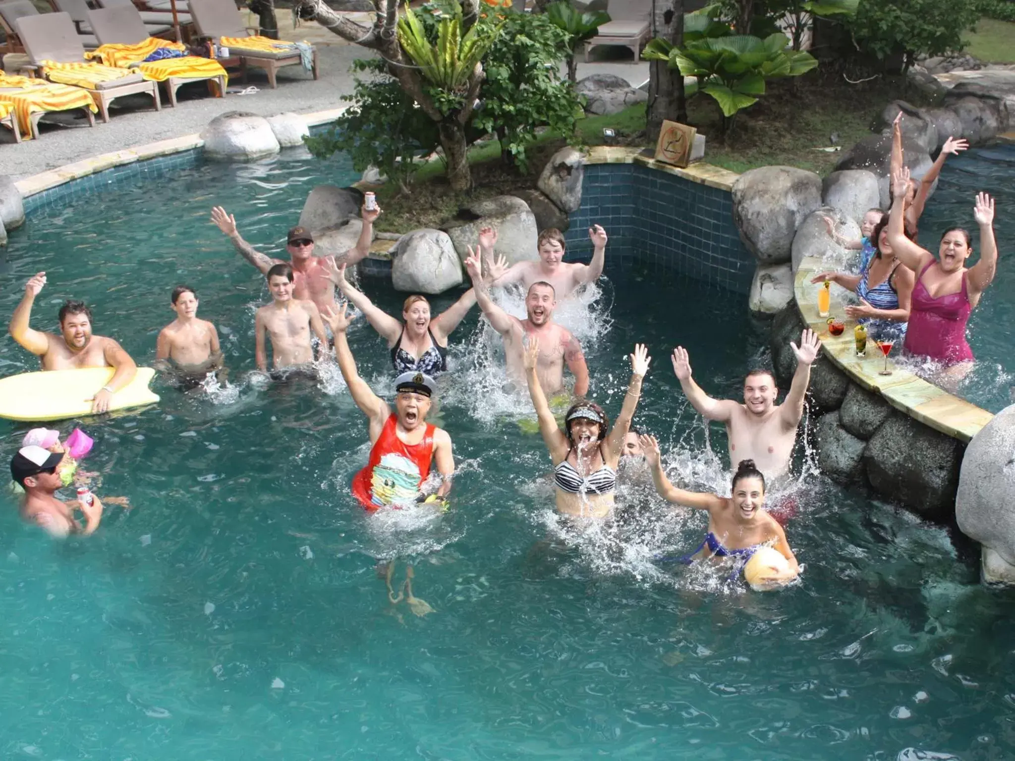 Swimming pool, Children in Kuta Paradiso Hotel