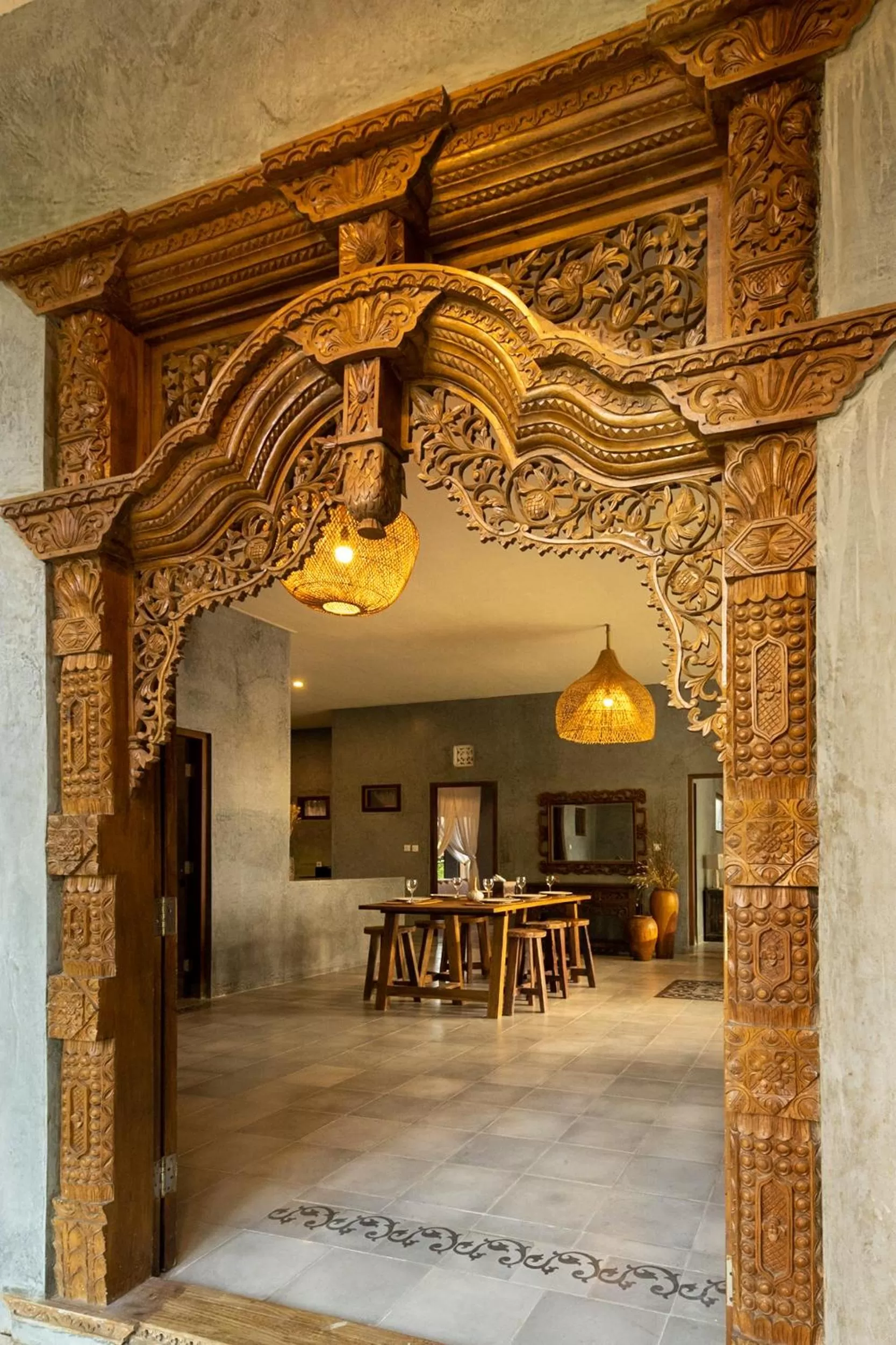 Facade/entrance in Tanah Damai Hotel