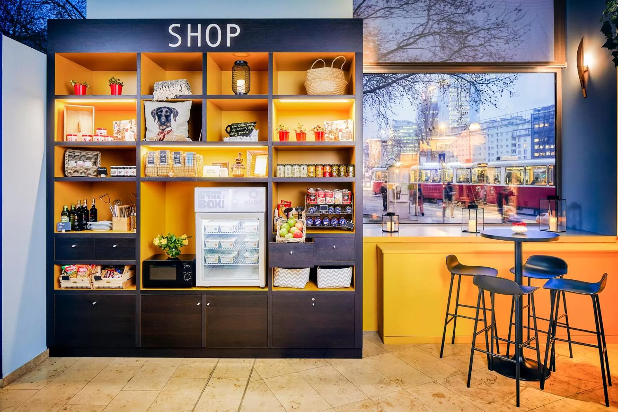 On-site shops in Aparthotel Adagio Vienna City