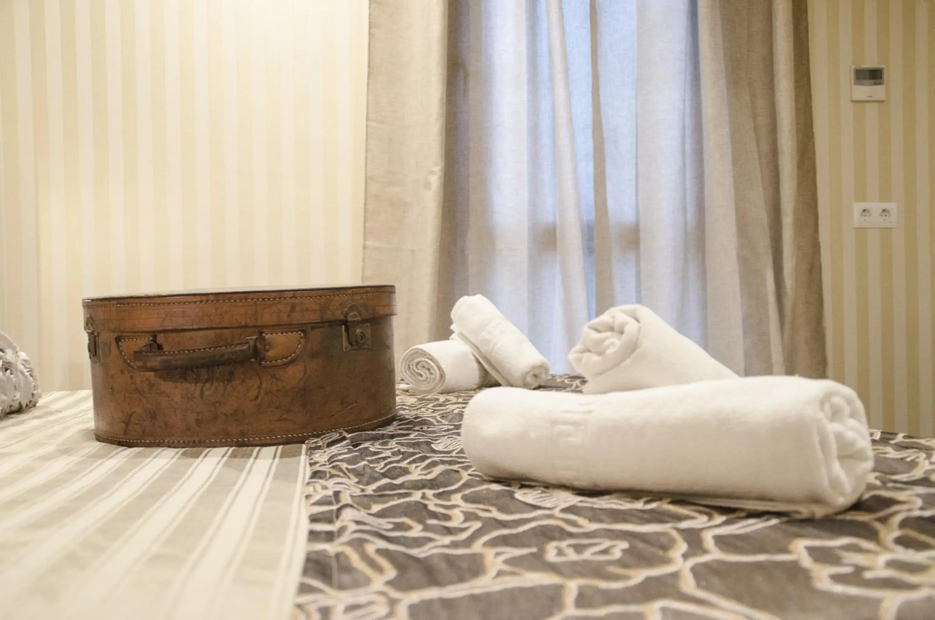 Decorative detail, Bed in Hotel Duquesa Decorative detail, Bed in Hotel Duquesa