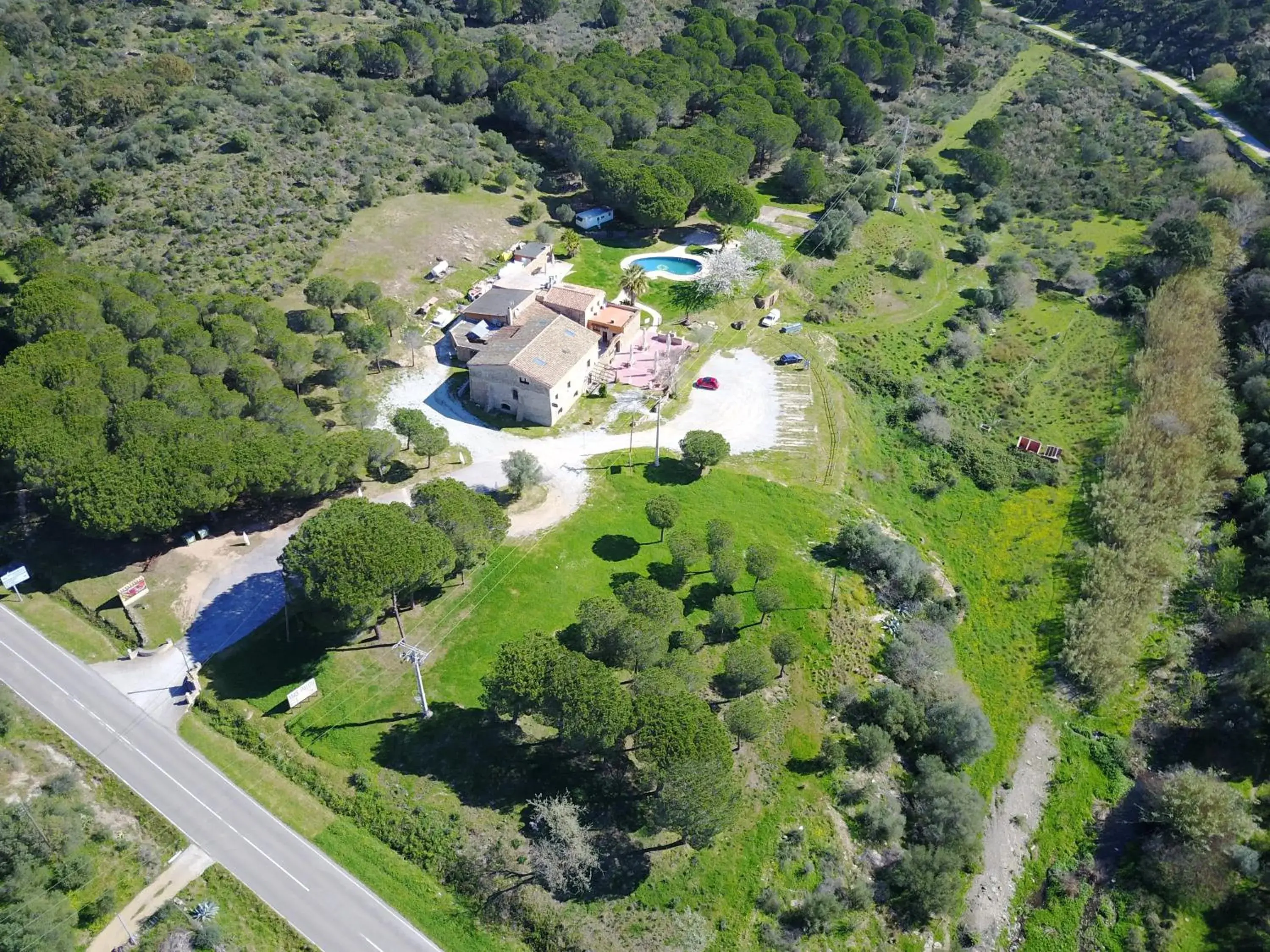 Bird's eye view, Bird's-eye View in Hotel Mas Palou