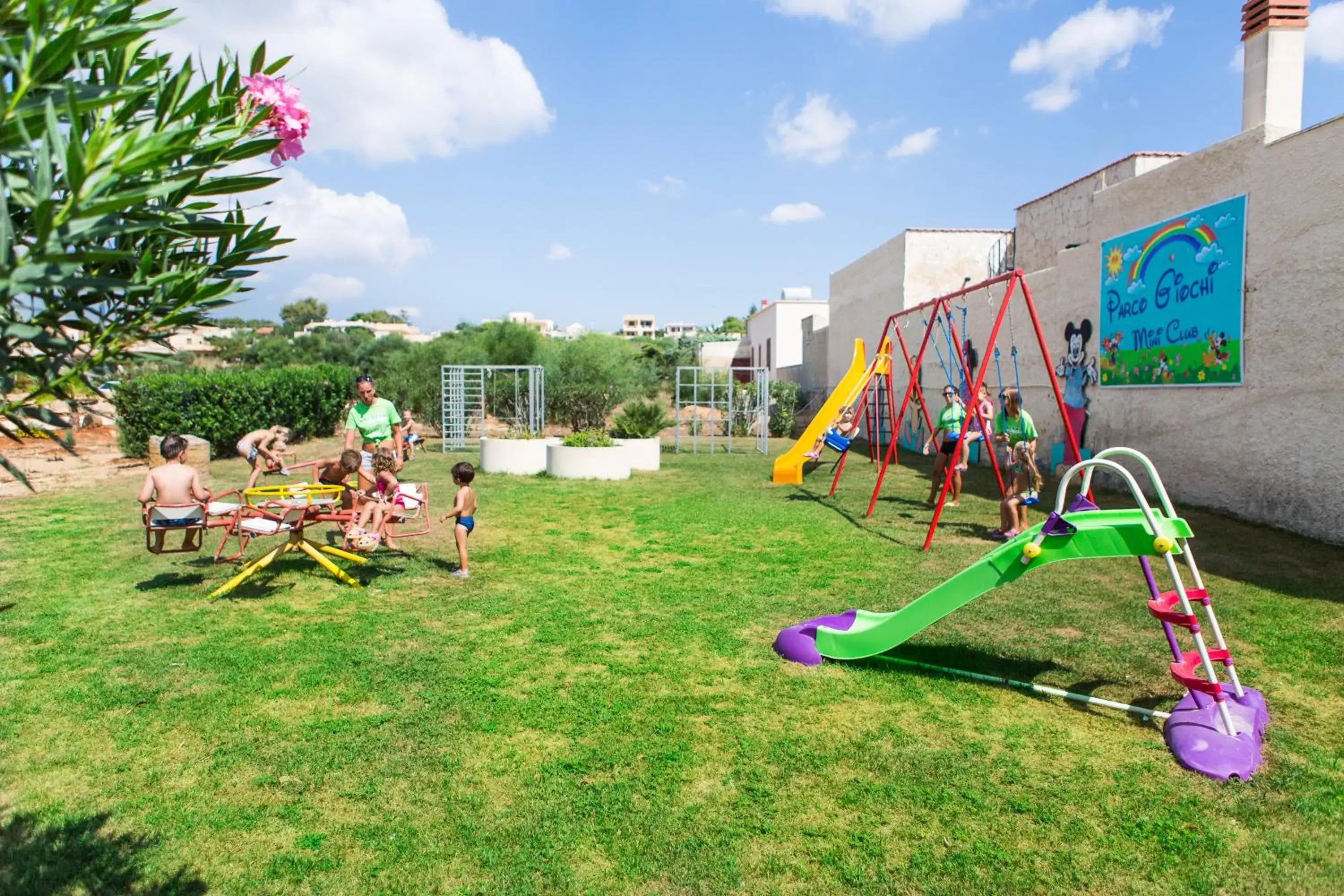 Children's Play Area in Triscinamare Hotel Residence