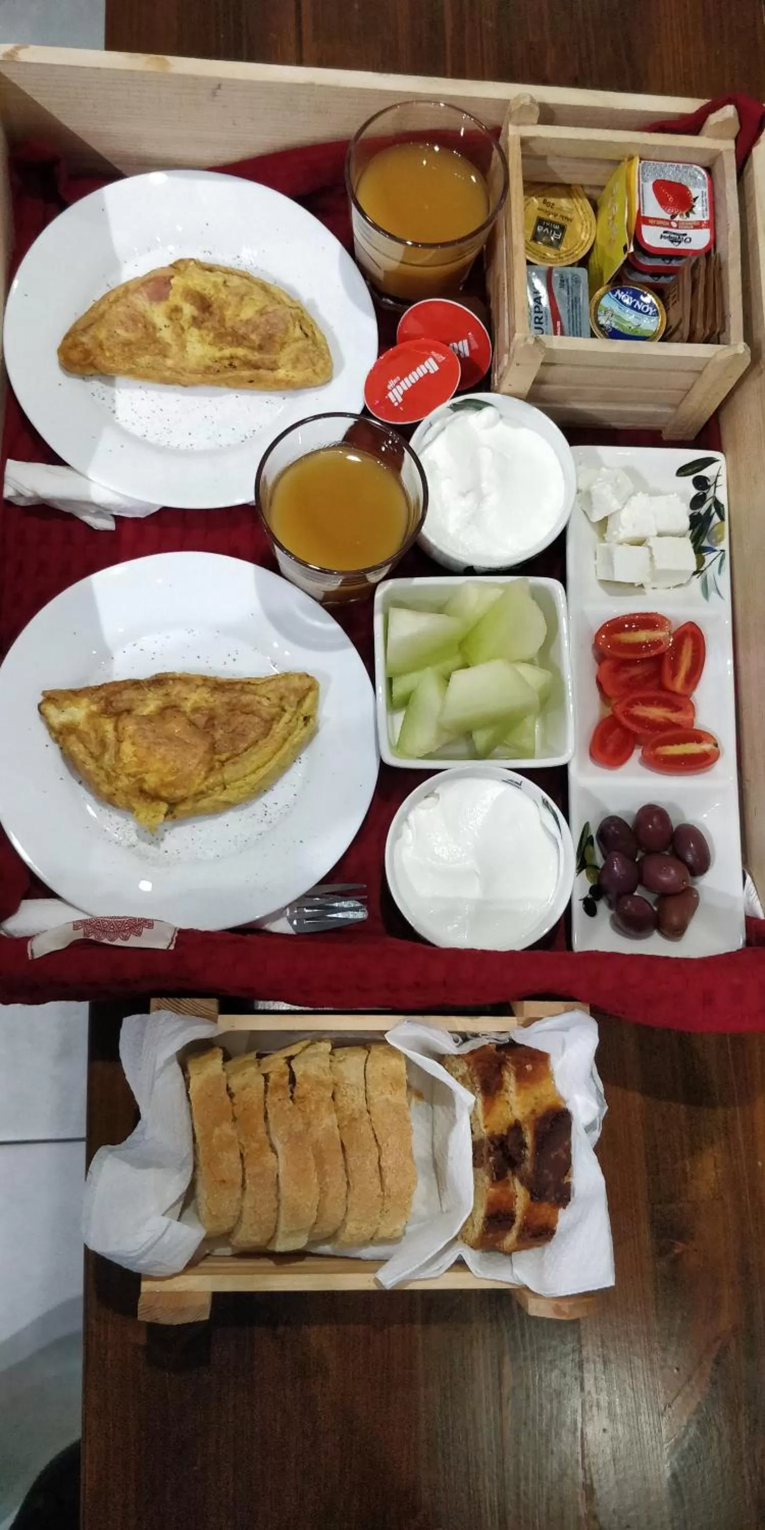 Breakfast in Pallada Athens boutique rooms & apartments