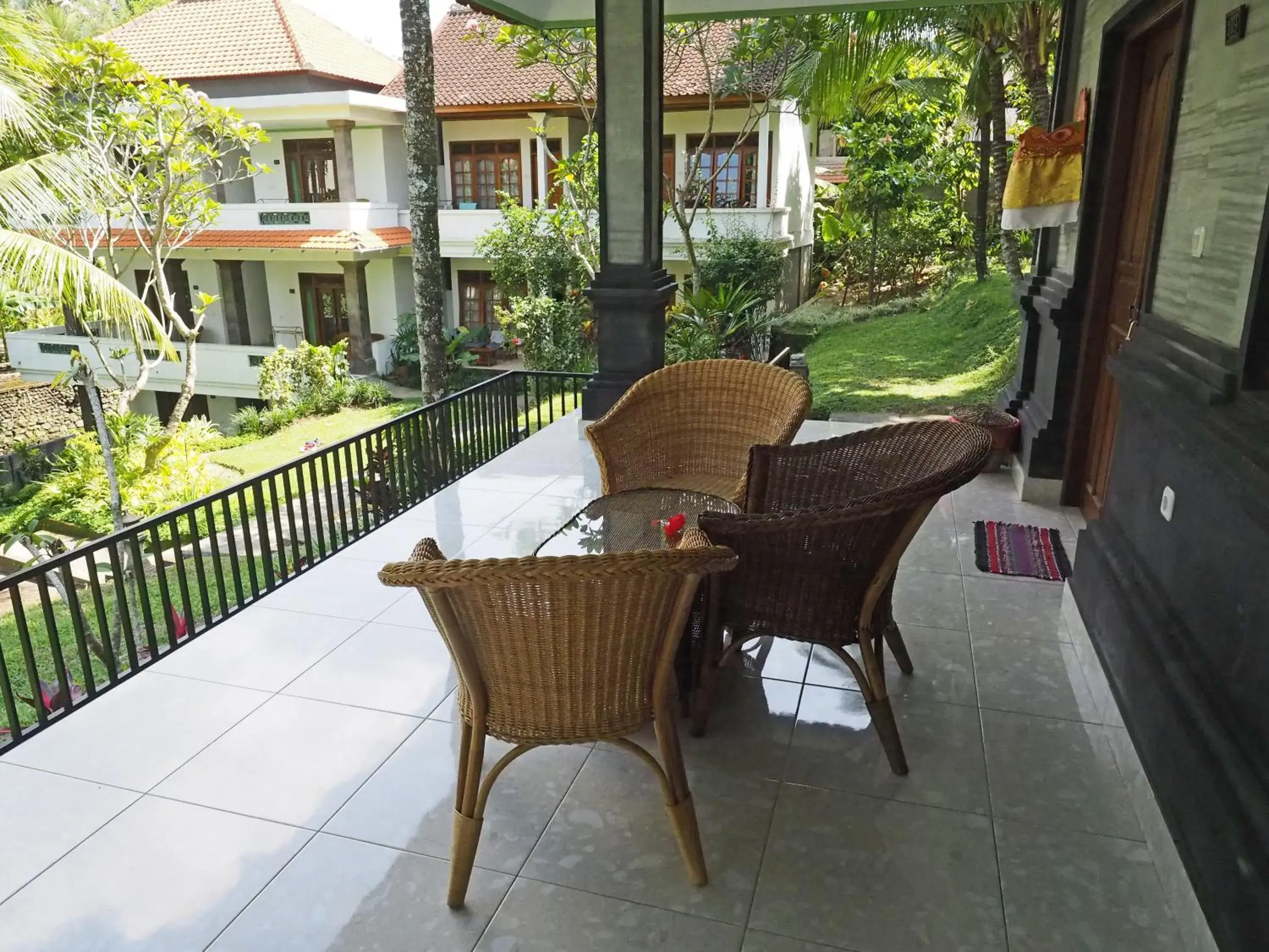 Balcony/Terrace in Argasoka Bungalows