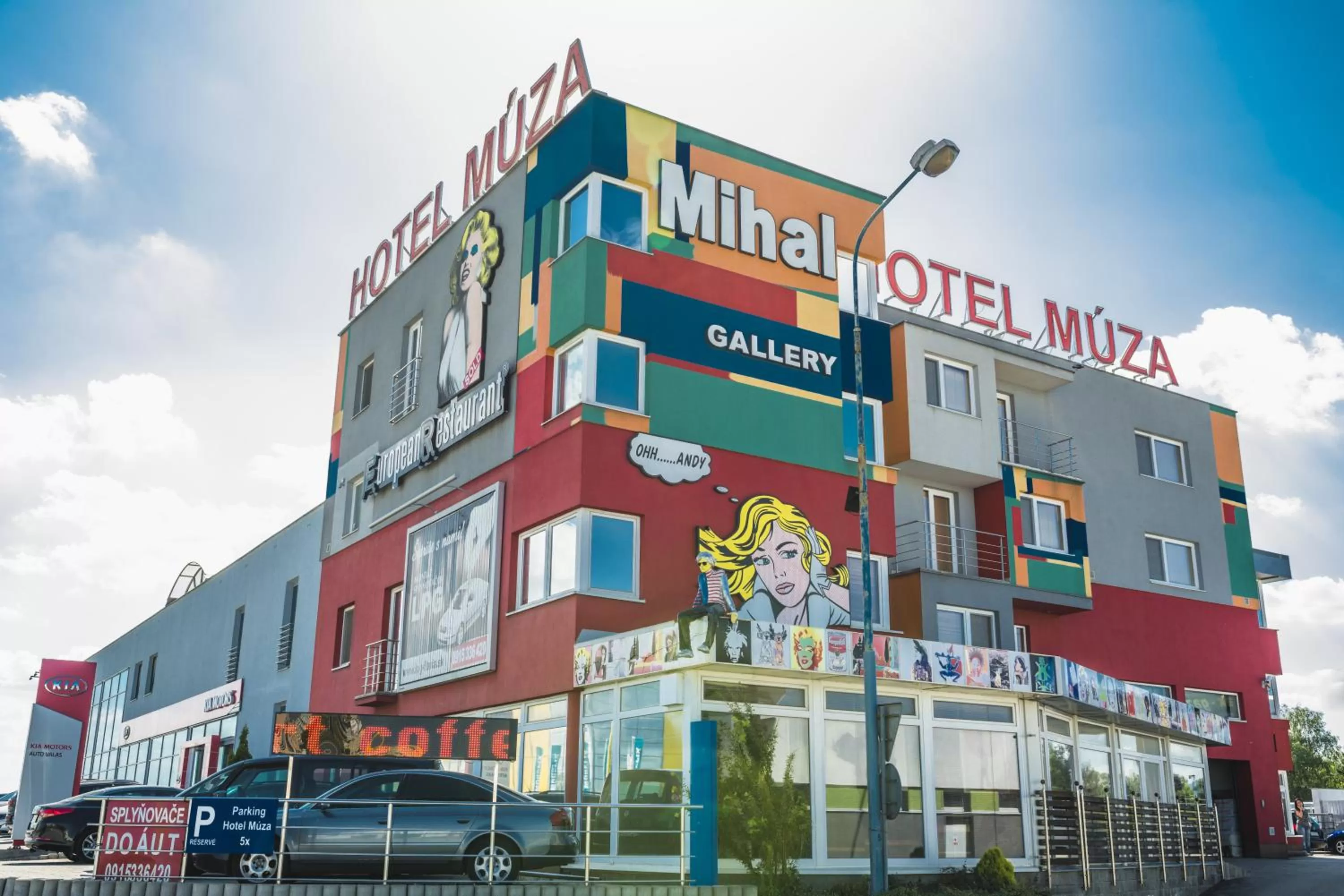 Property building in Hotel Muza