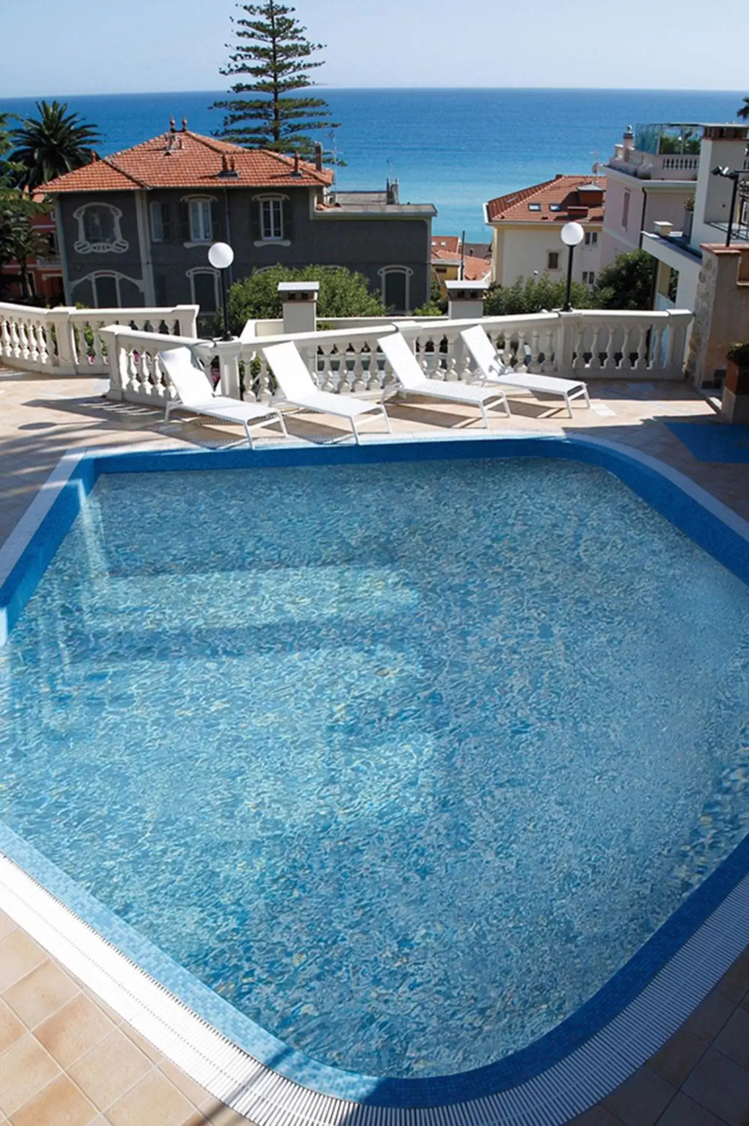 Balcony/Terrace, Swimming Pool in Residence Dell'Angelo