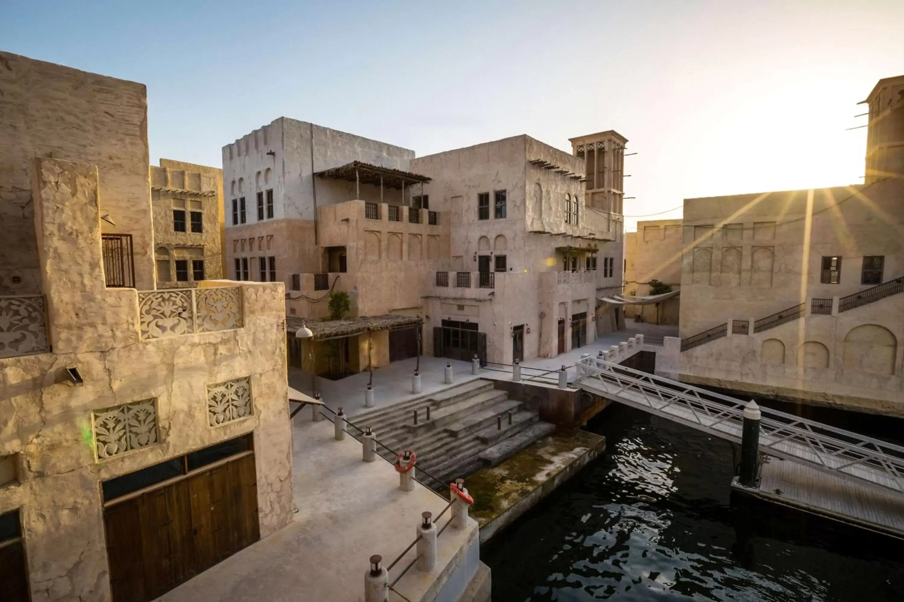 Property building in Al Seef Heritage Hotel Dubai, Curio Collection by Hilton
