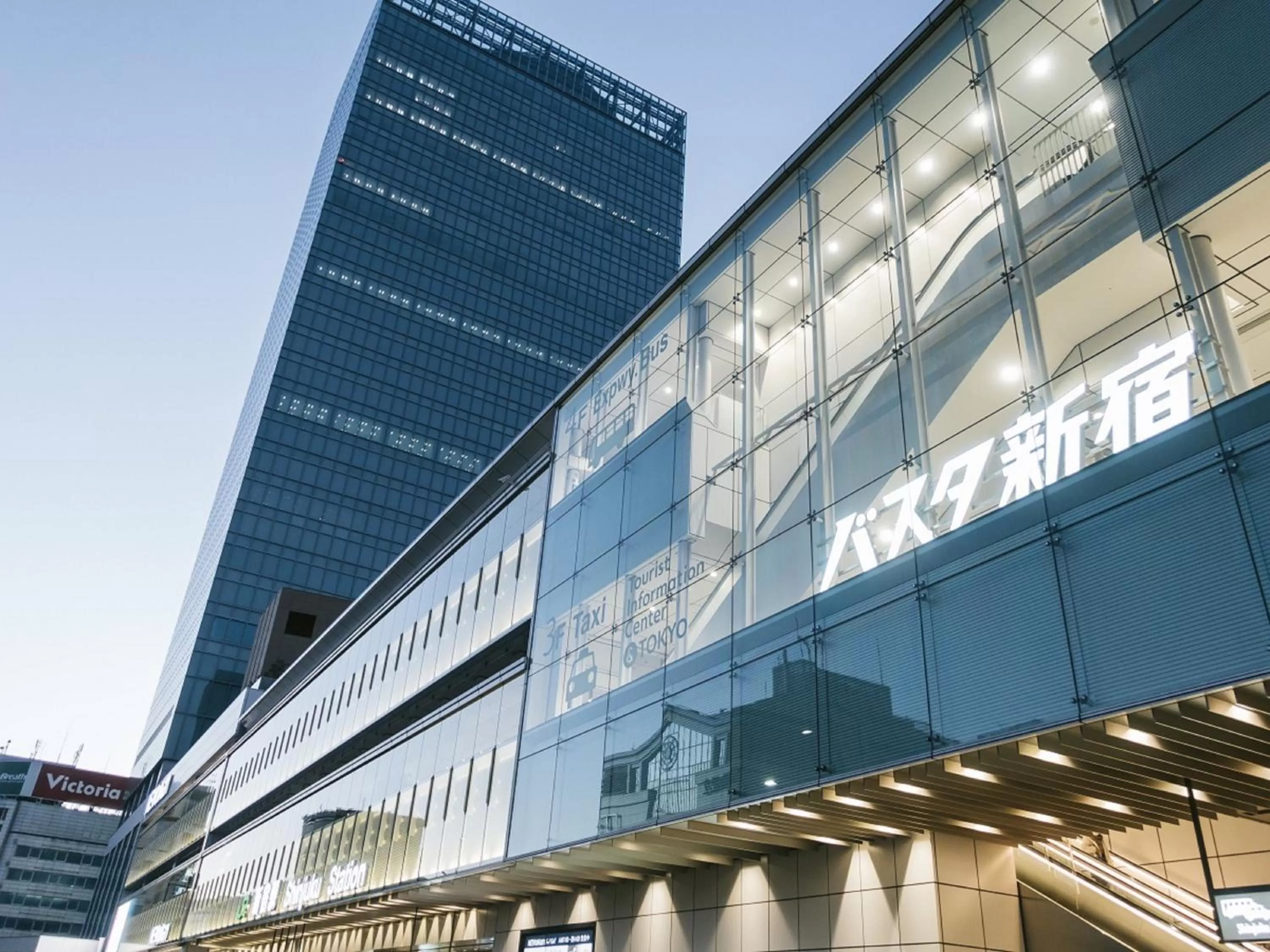 Nearby landmark in Nishitetsu Inn Shinjuku