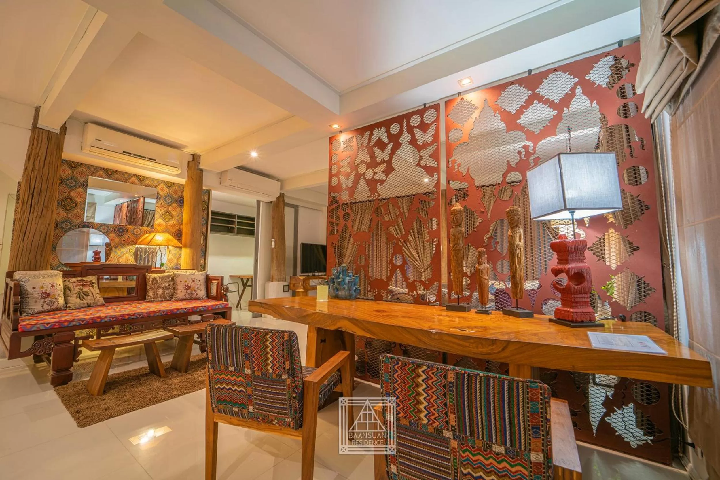 Photo of the whole room in Baan Suan Residence เฮือนพักบ้านสวน