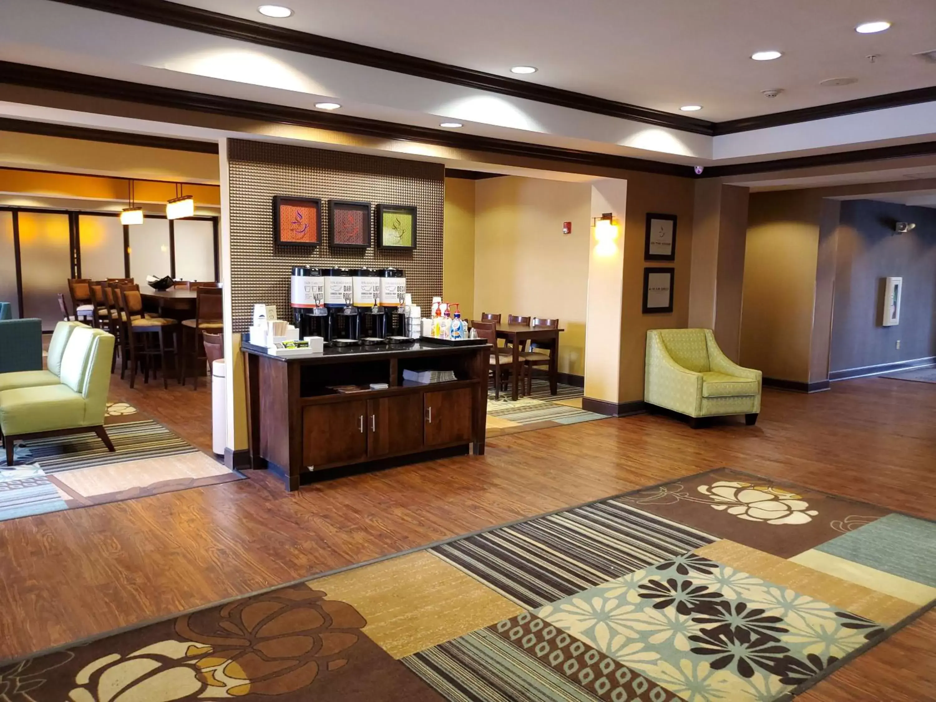 Lobby or reception in Hampton Inn Stow Lobby or reception in Hampton Inn Stow