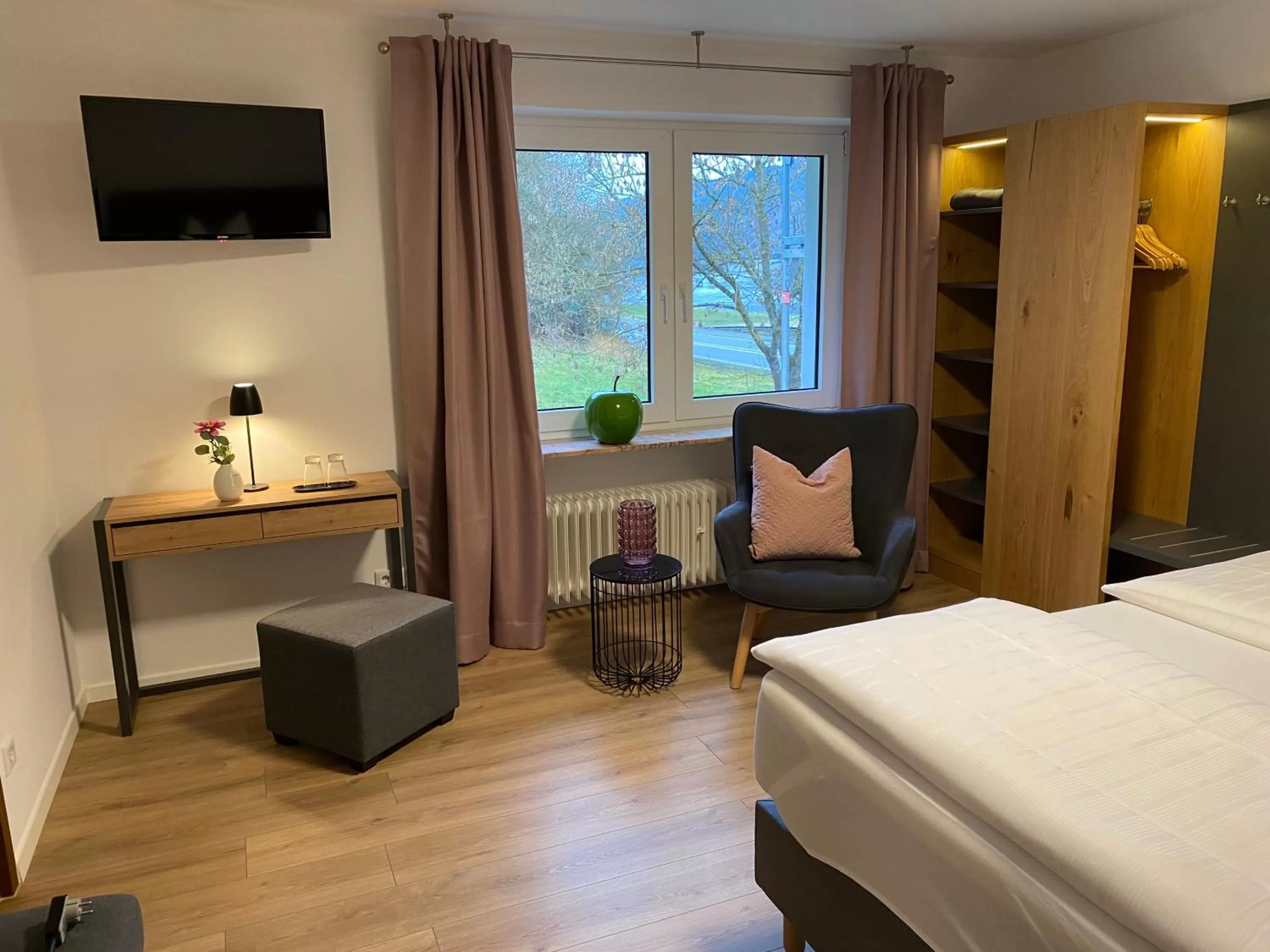 Bed in Hotel Ostermann