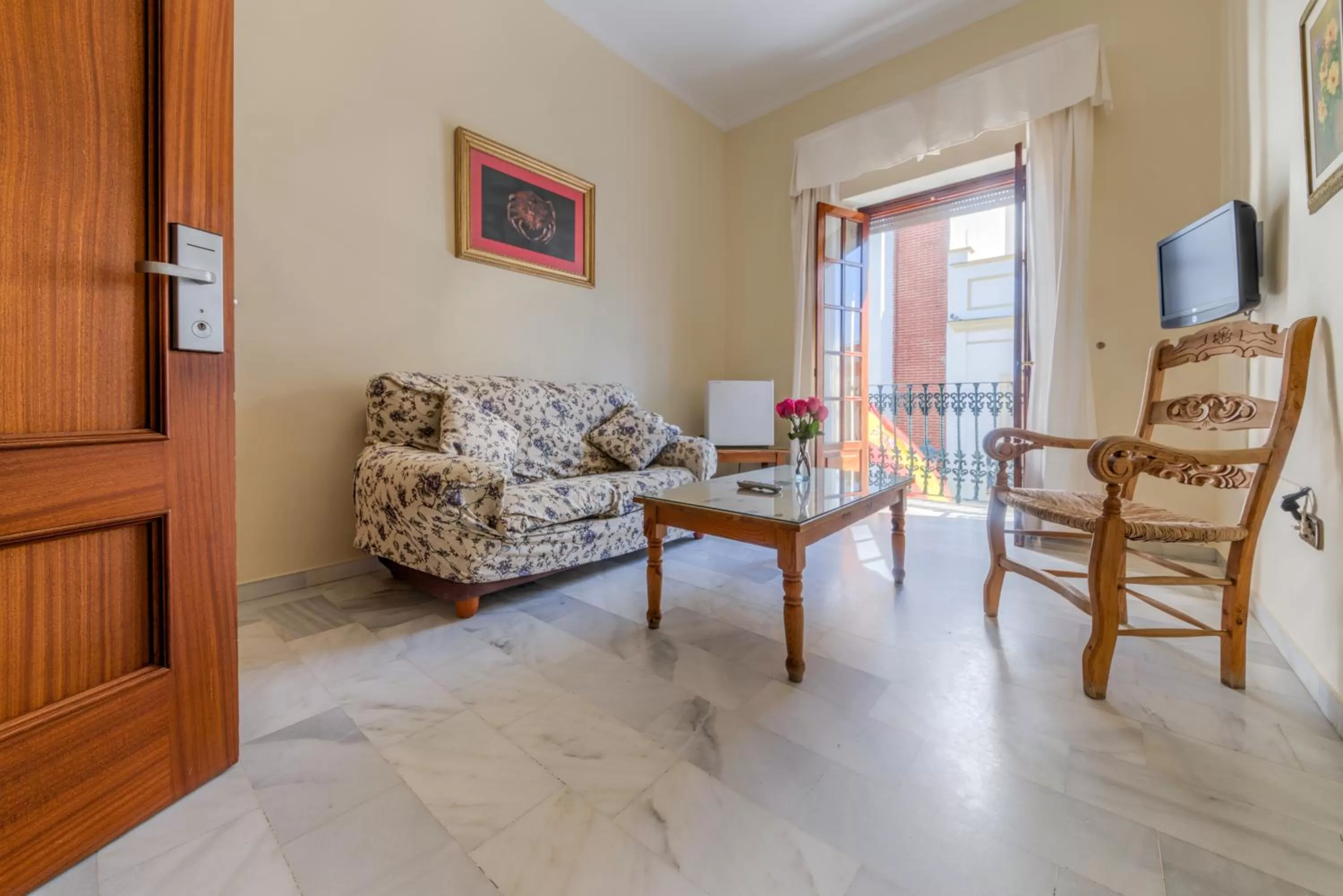 Living room in Hotel La Española