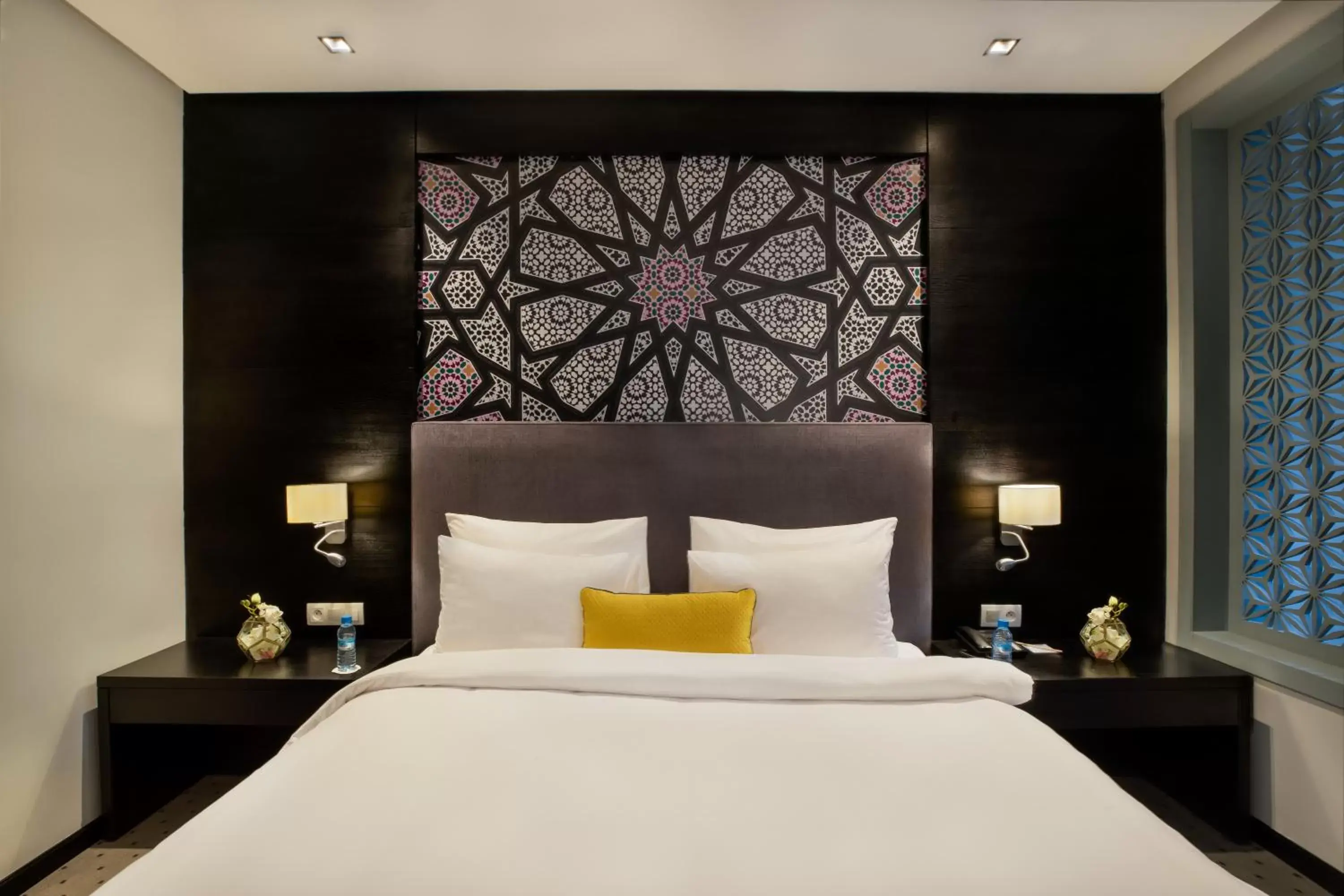 Bed in ODYSSEE Boutique Hotel Casablanca