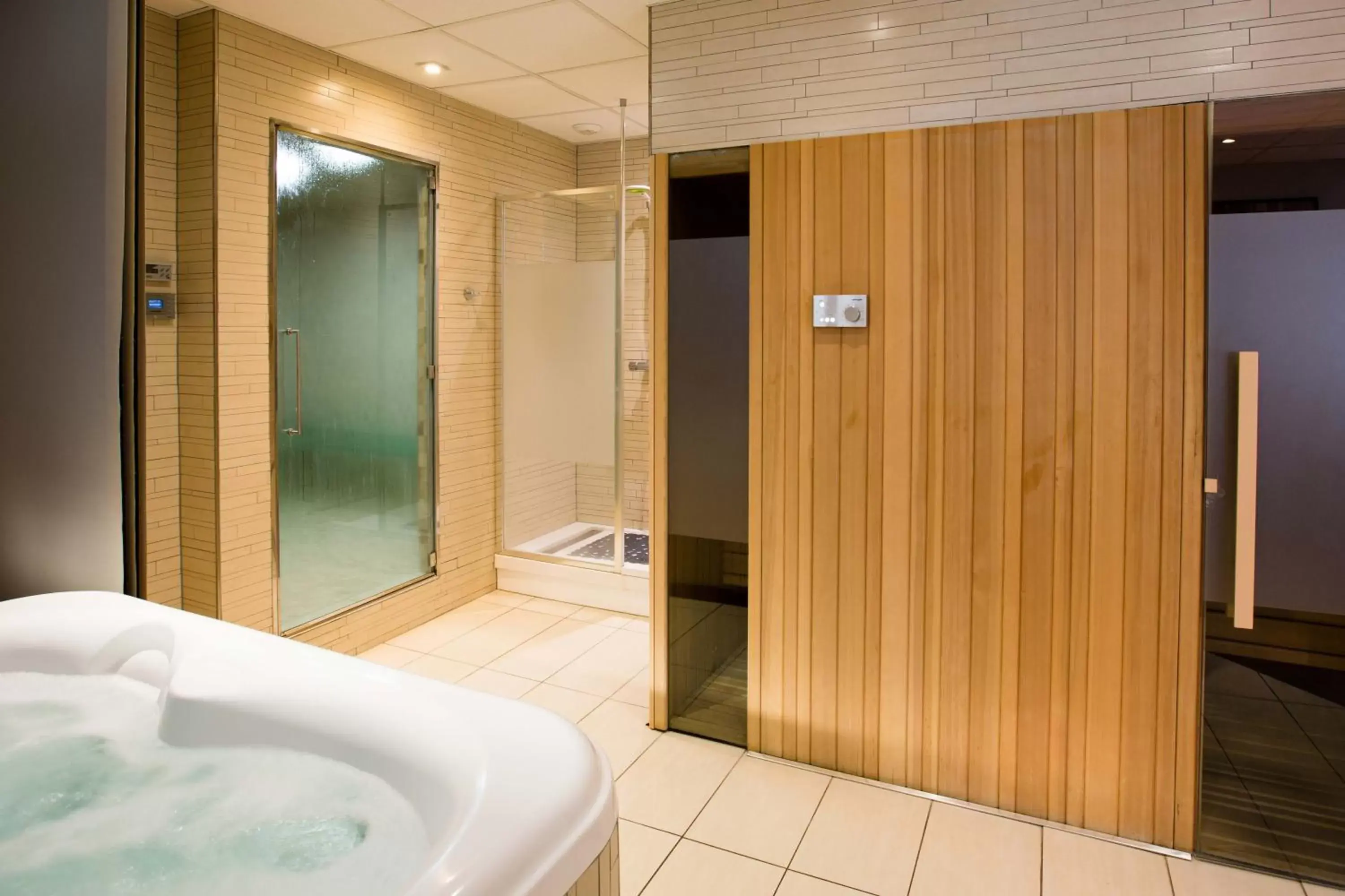 Spa and wellness centre/facilities, Bathroom in Hôtel et Spa La Villa K - Basel Airport