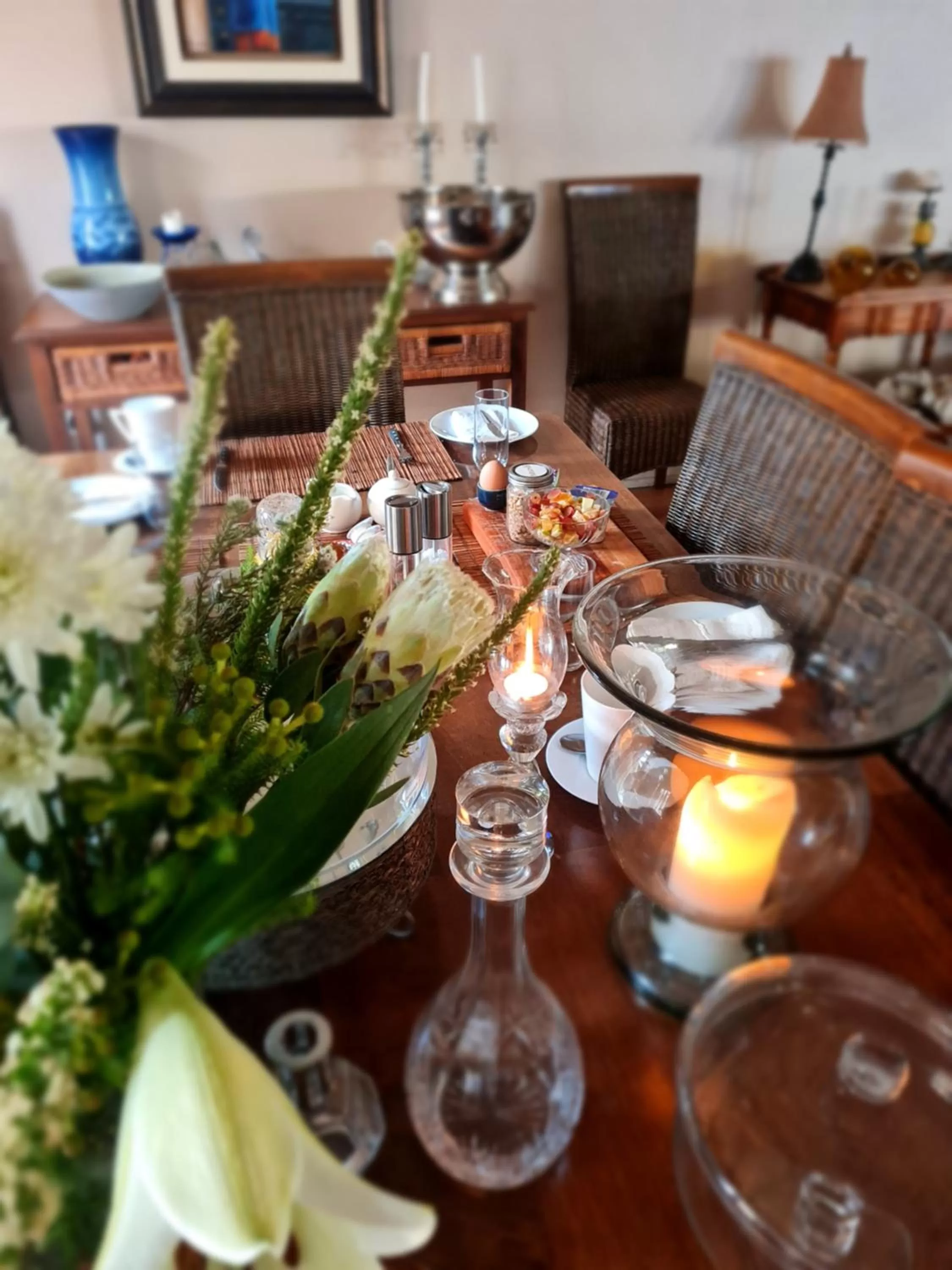 Food and drinks in Bergview Guesthouse Swellendam