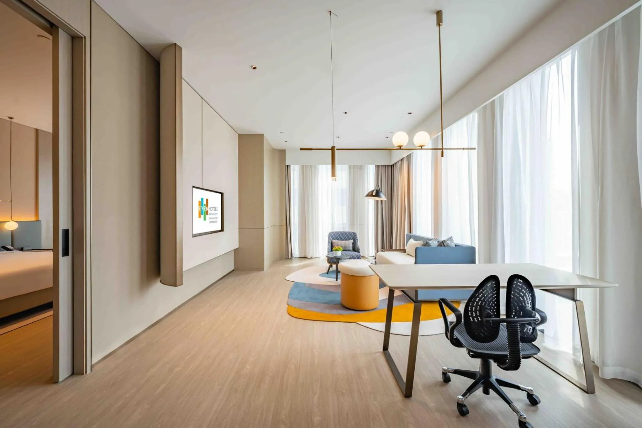 Photo of the whole room in EVEN Hotels Shanghai Expo by IHG