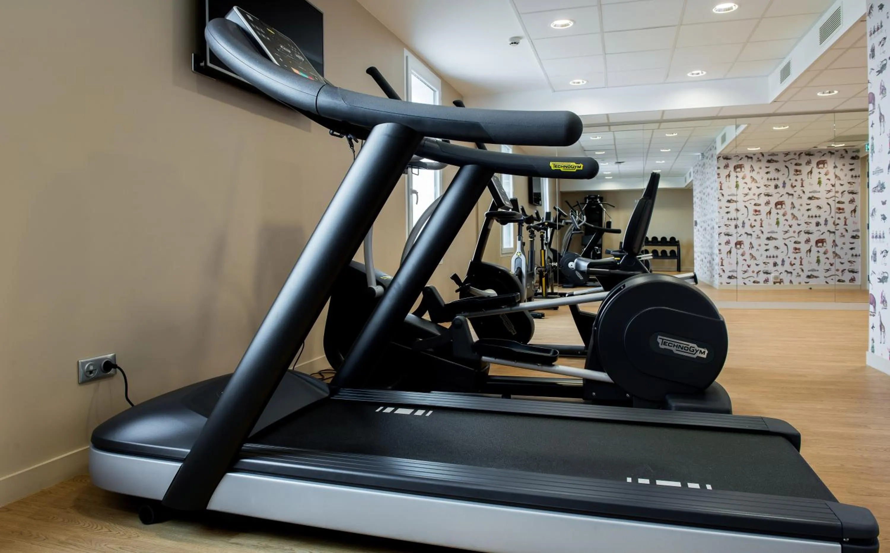 Fitness centre/facilities in KOPSTER Hotel Lyon Groupama Stadium