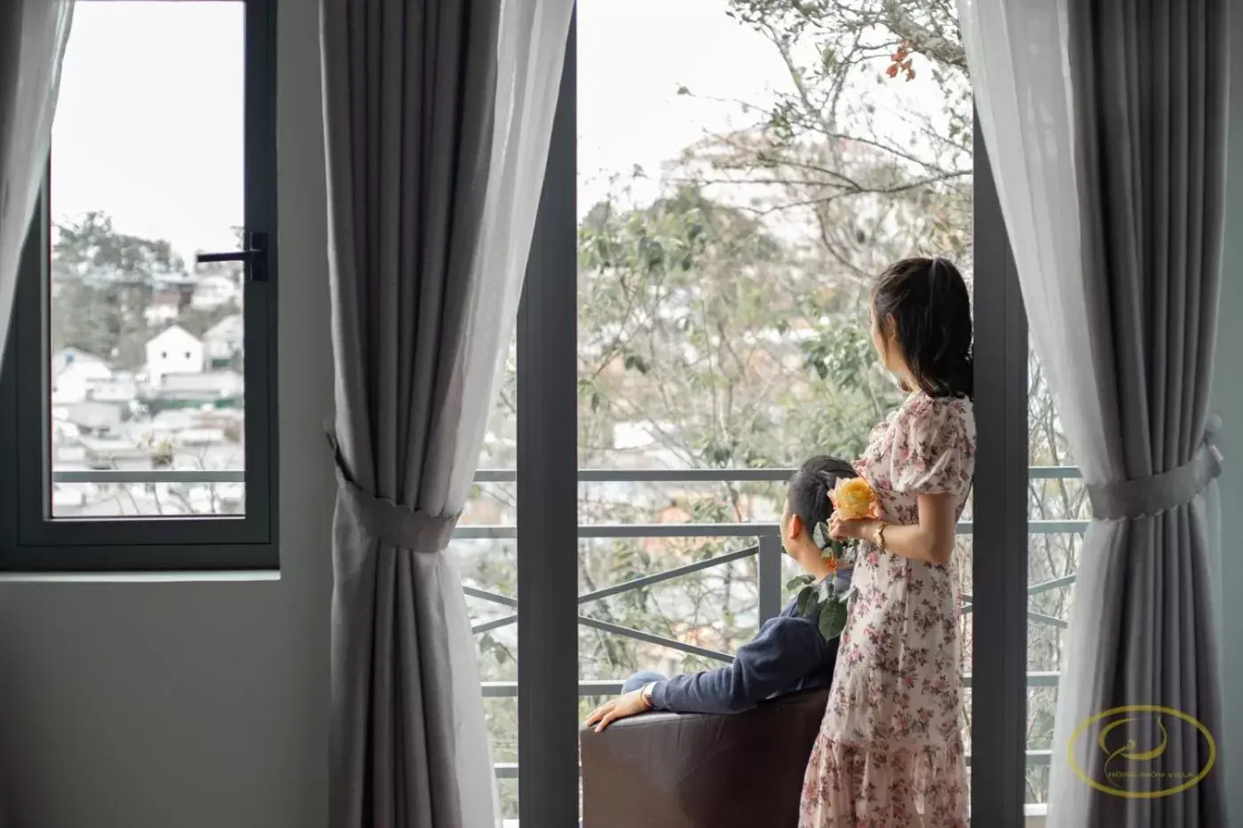 Balcony/Terrace in Hong Mon Villa