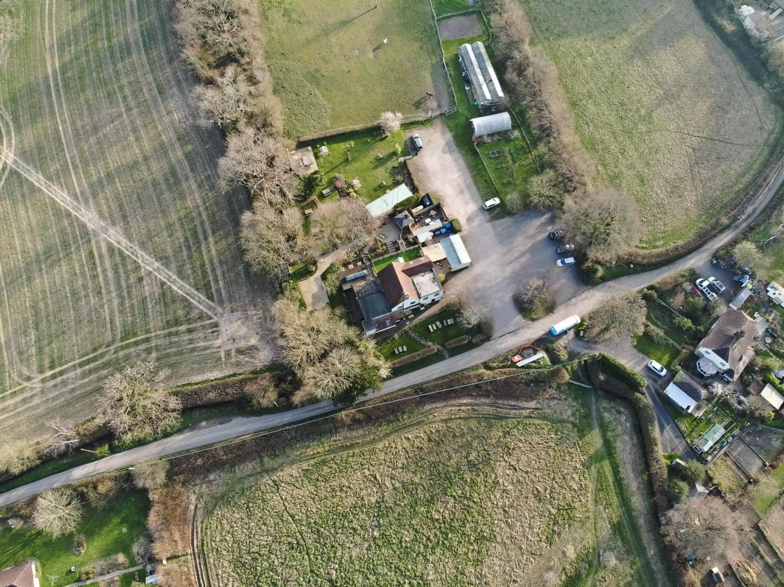 Bird's-eye View in The Jolly Sportsman