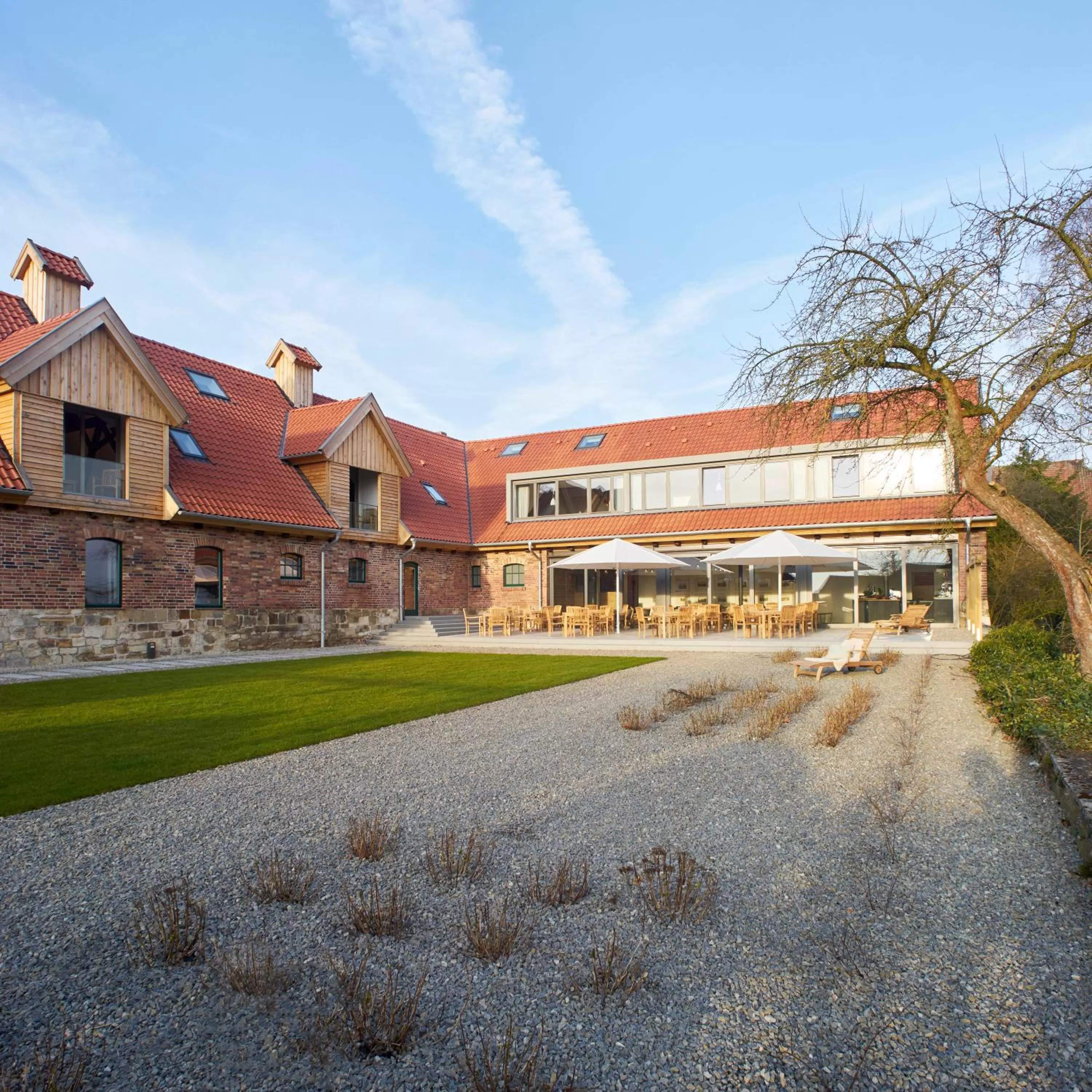 Balcony/Terrace in meinwolfsburg hotel auf dem rittergut vormals Yard Boarding Hotel